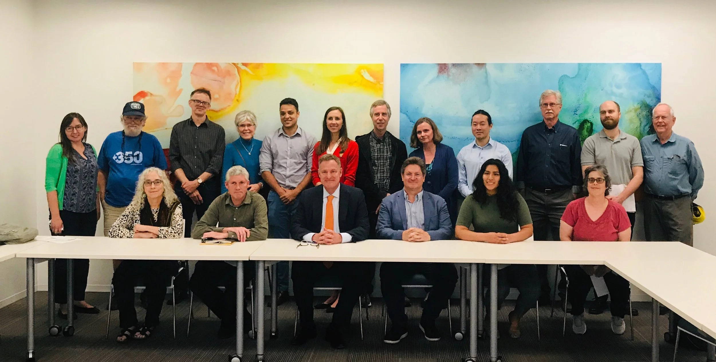 San DIego Climate Reality Leaders meet with Congressman, Scott Peters