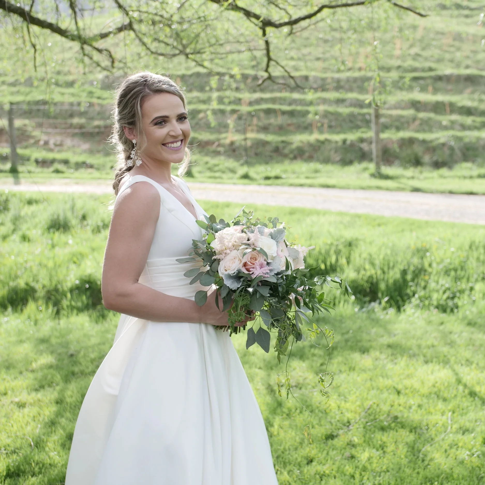 Farm Wedding Near Asheville - Clare + Hunter