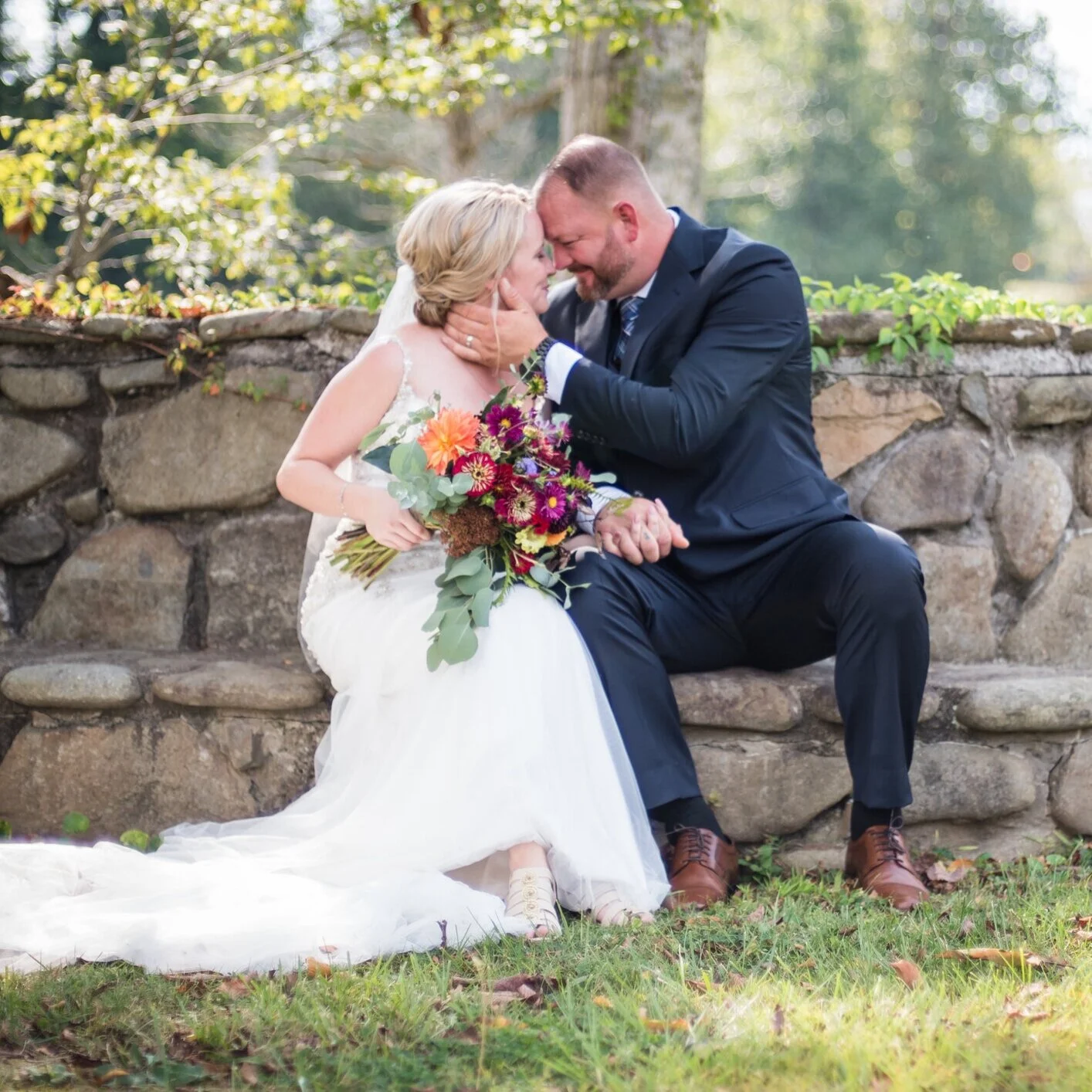 Gatlinburg Mountain Cabin Wedding Photos - Kellie and Joey