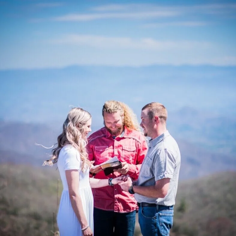 Mountaintop Wedding near Asheville - Shay + Bragg