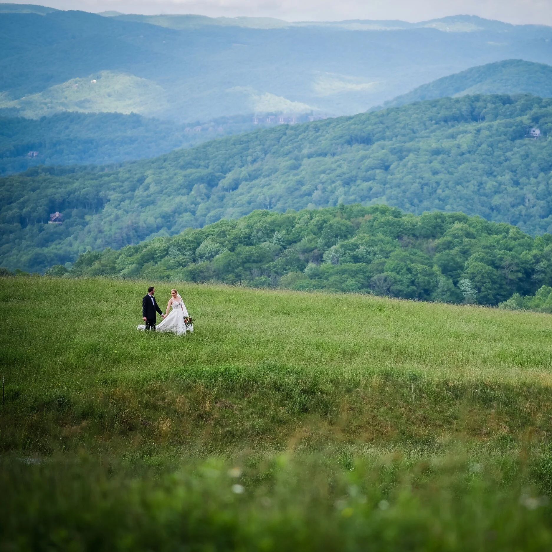 Overlook Barn Wedding | Boone Wedding - Christine + Drew