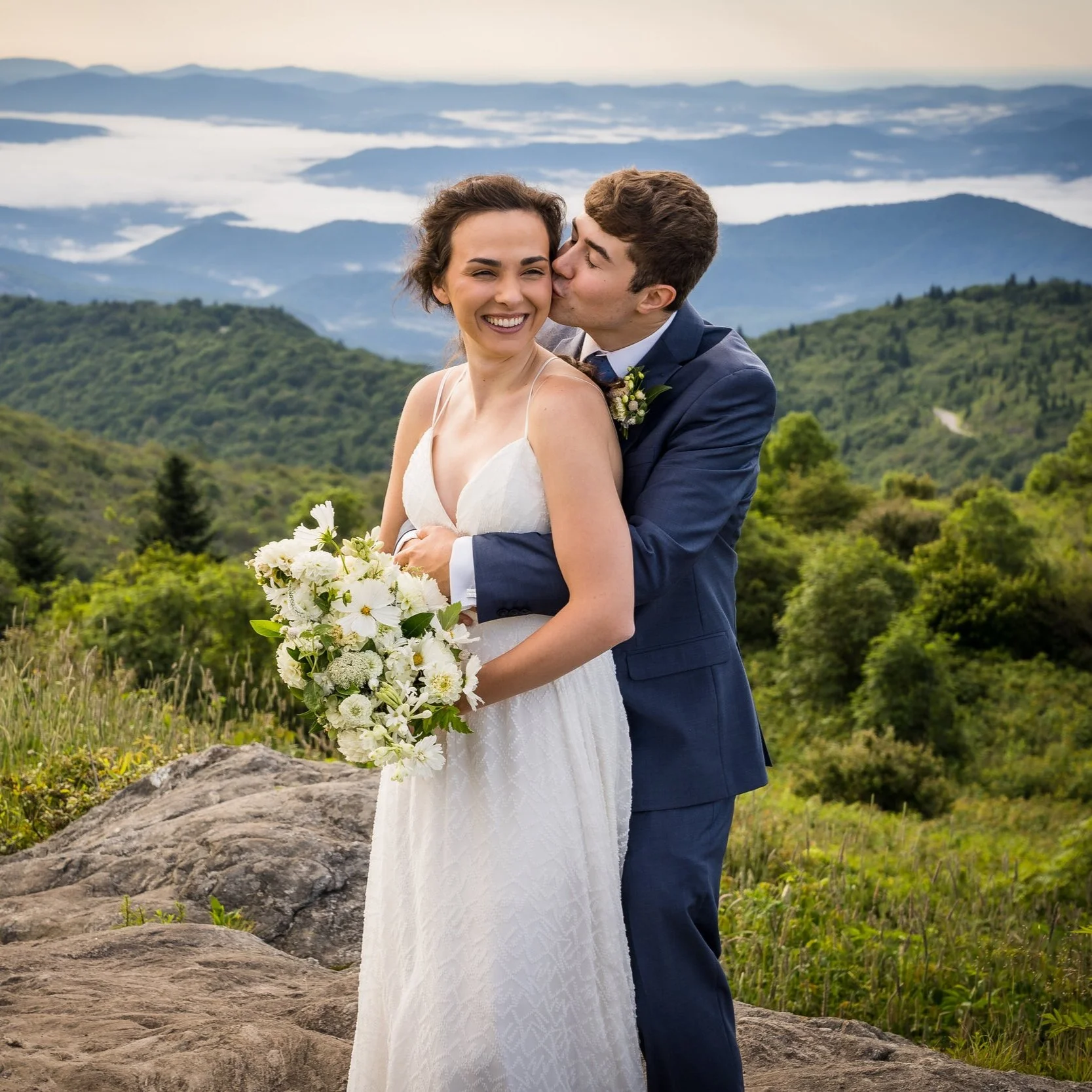 Black Balsam Elopement | Sunrise Elopement in Asheville