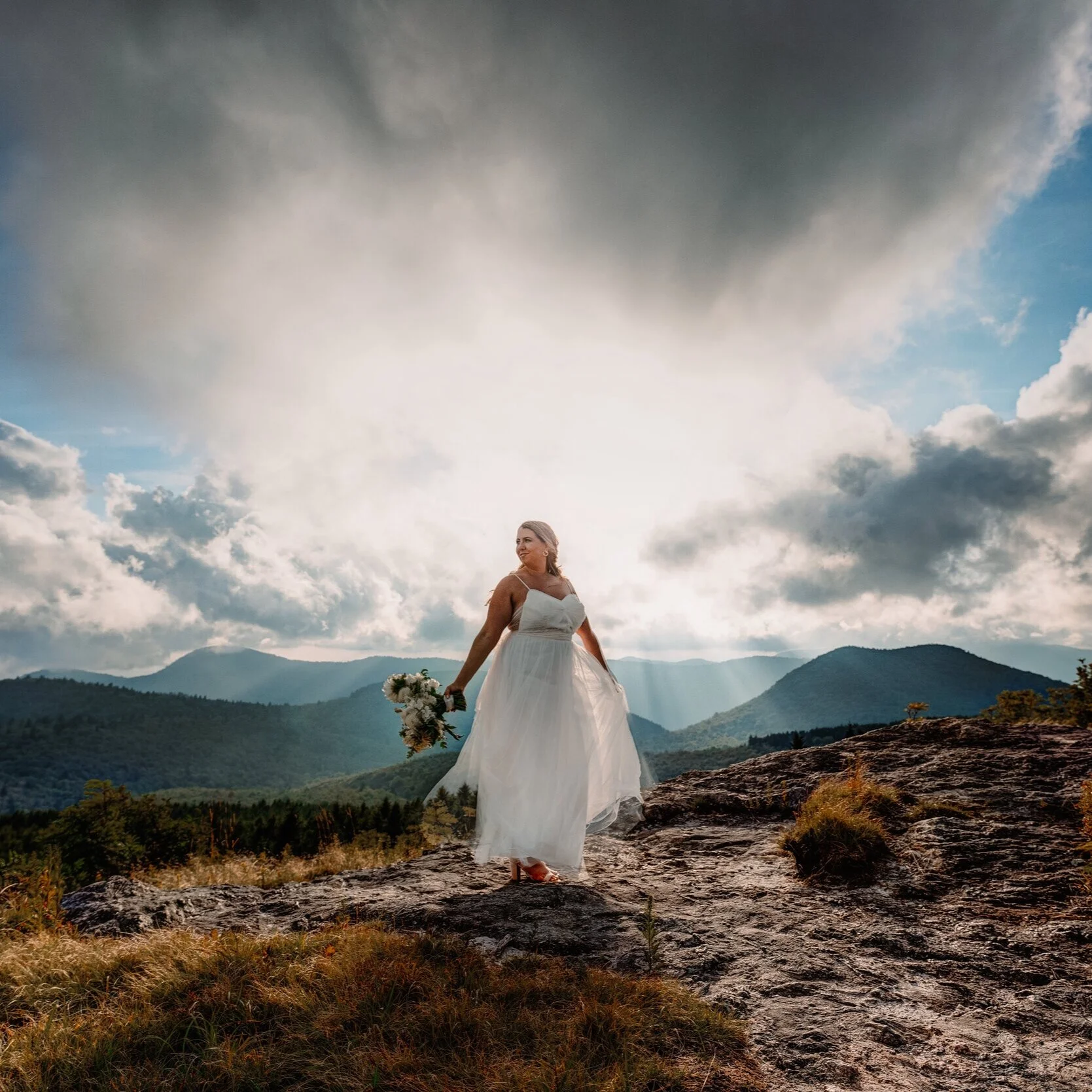 Black Balsam Elopement | Elope Outdoors - Rachel + Josh