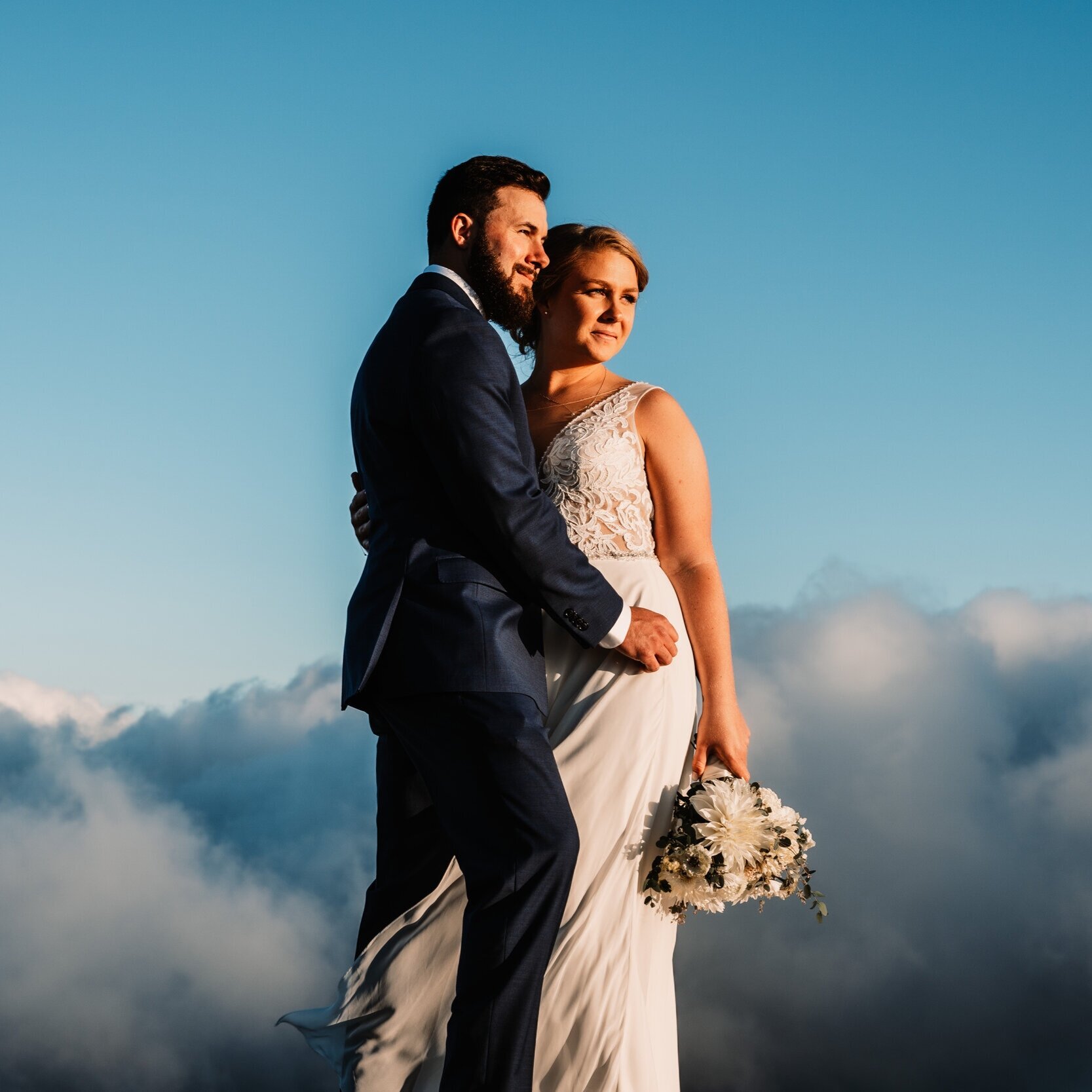 Elopement in Asheville | Elope Outdoors | Julia + Zach