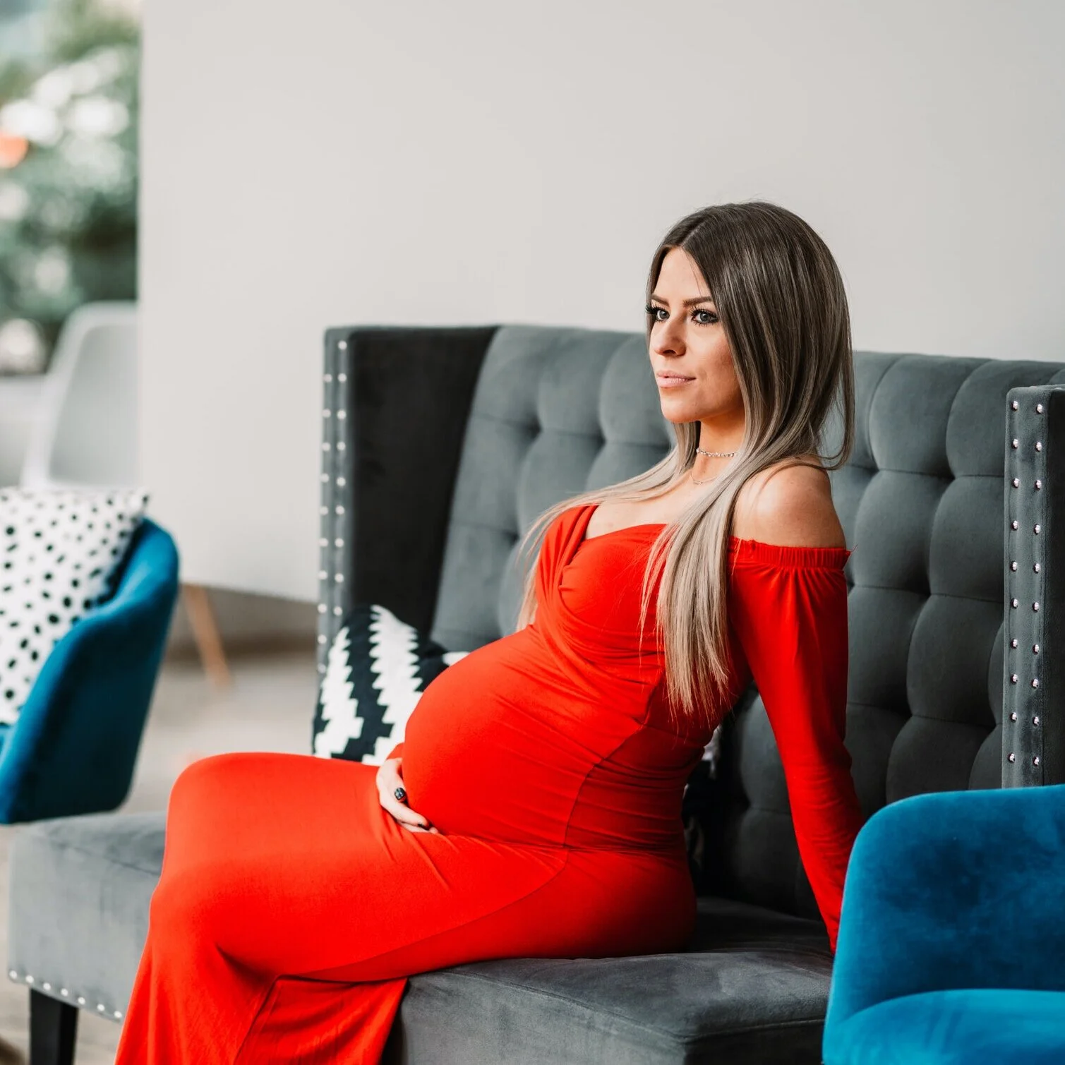 Hayley + Eion | Maternity Session at Engaged Asheville