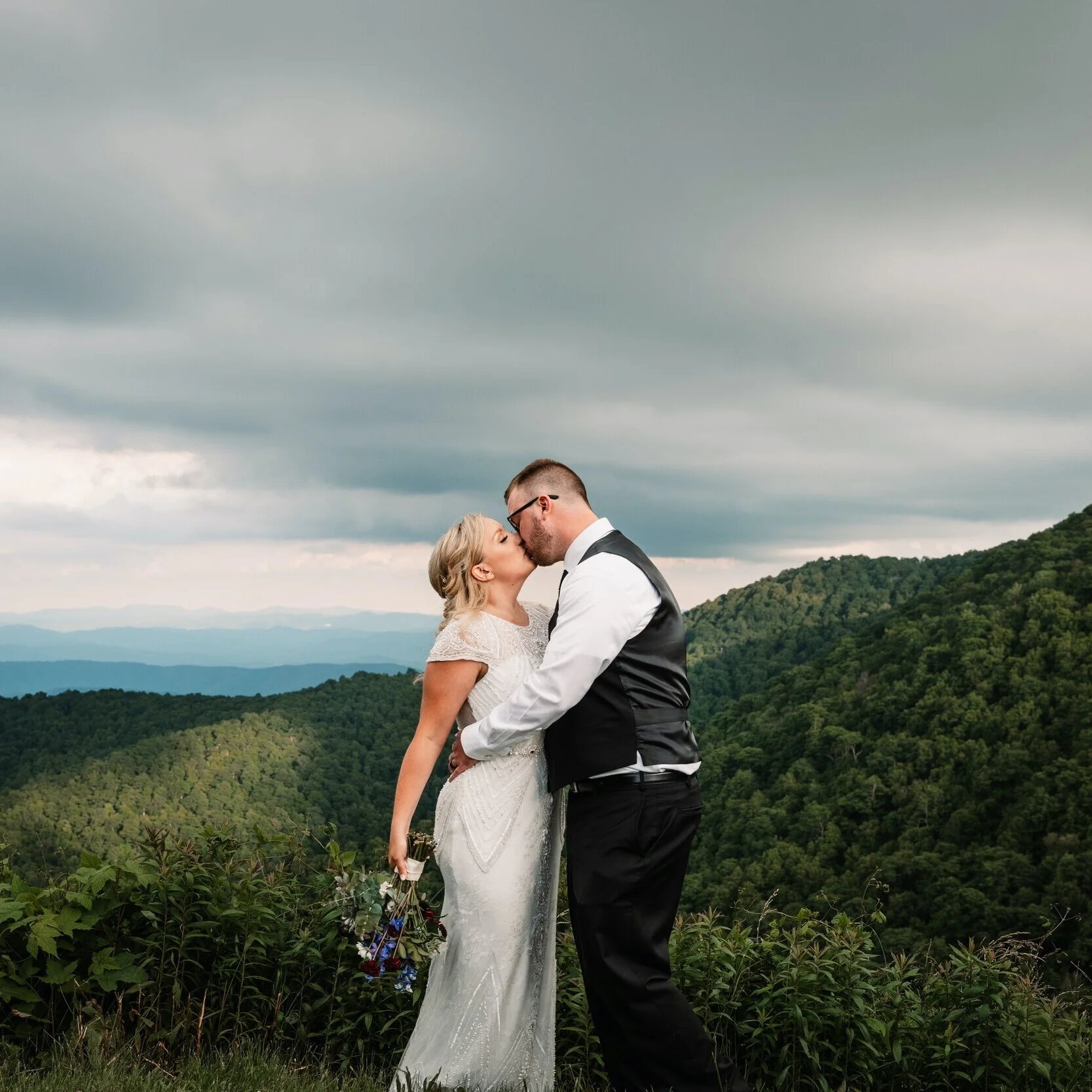 Blue Ridge Mountains Elopement | Candler, NC | Anna + Cody