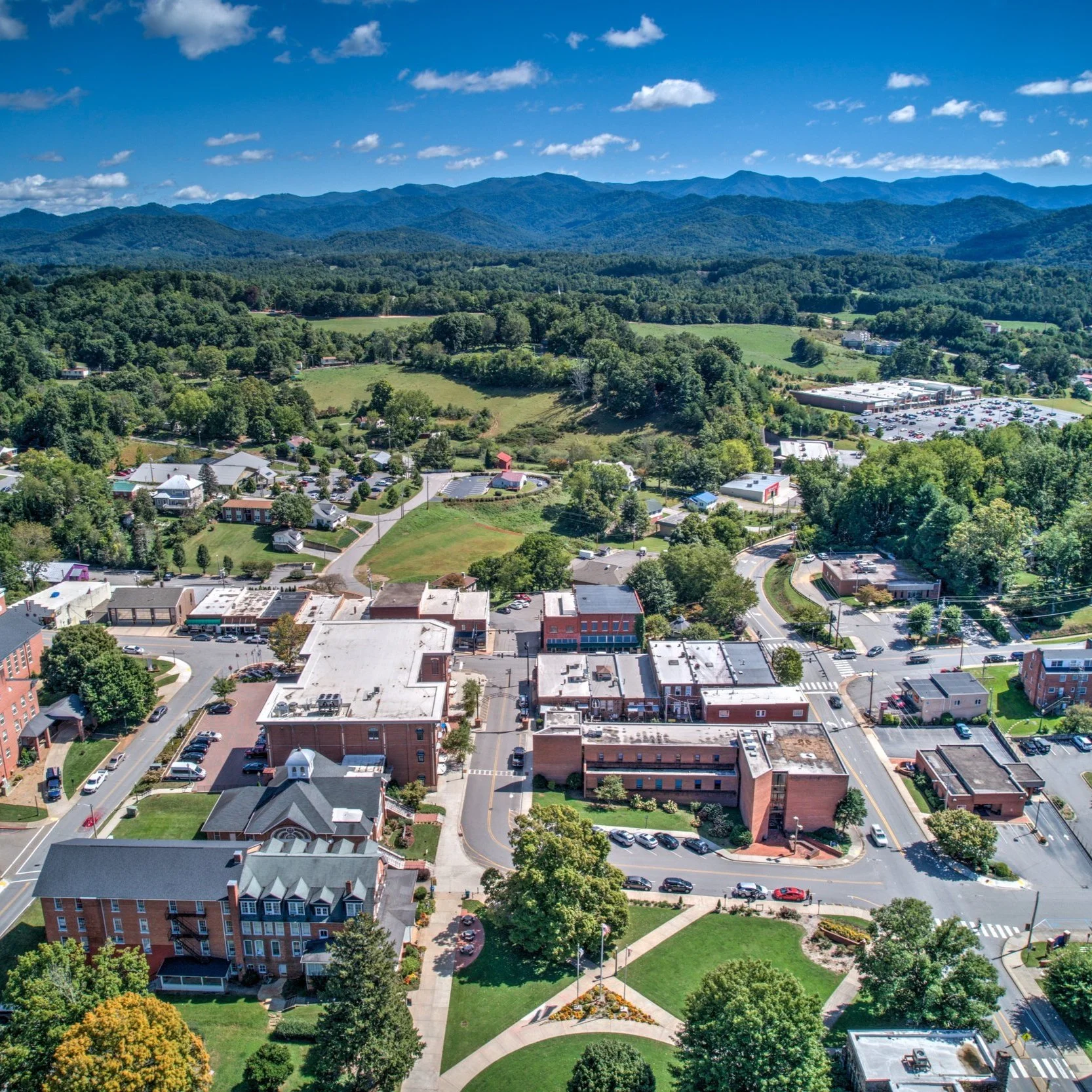 Commercial Real Estate for Sale in Downtown Mars Hill, NC