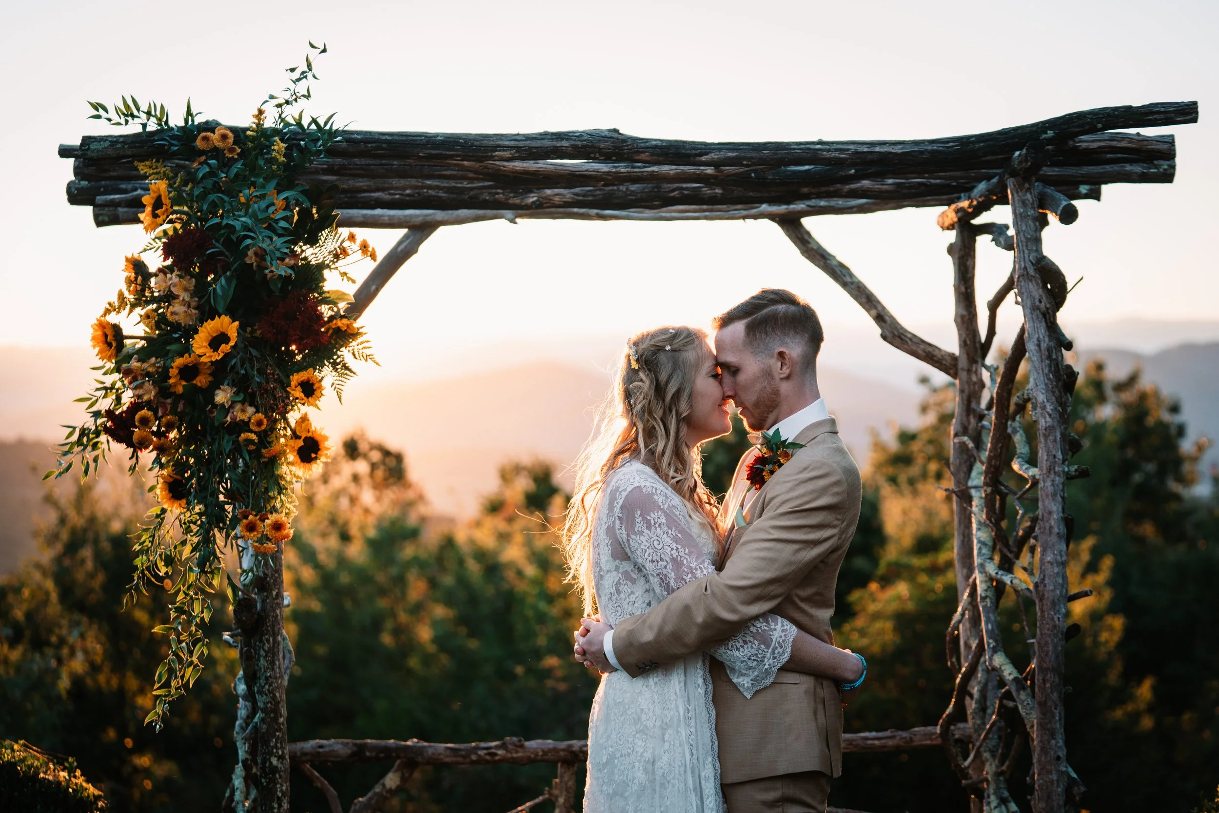 Micro Wedding at The Cabin Ridge | Emily + Nathan