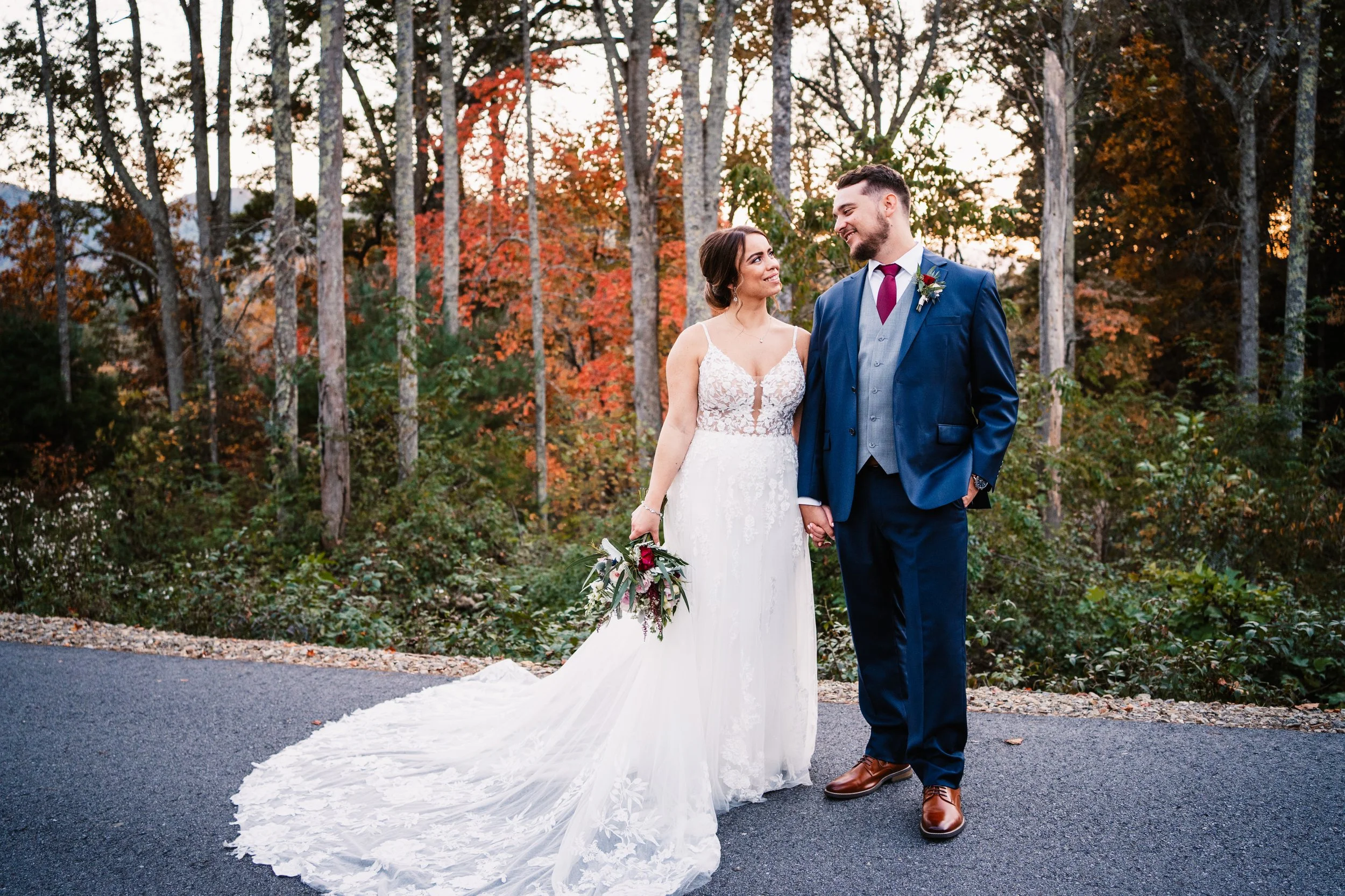 Fall Wedding at Chestnut Ridge | Rachel + Chandler