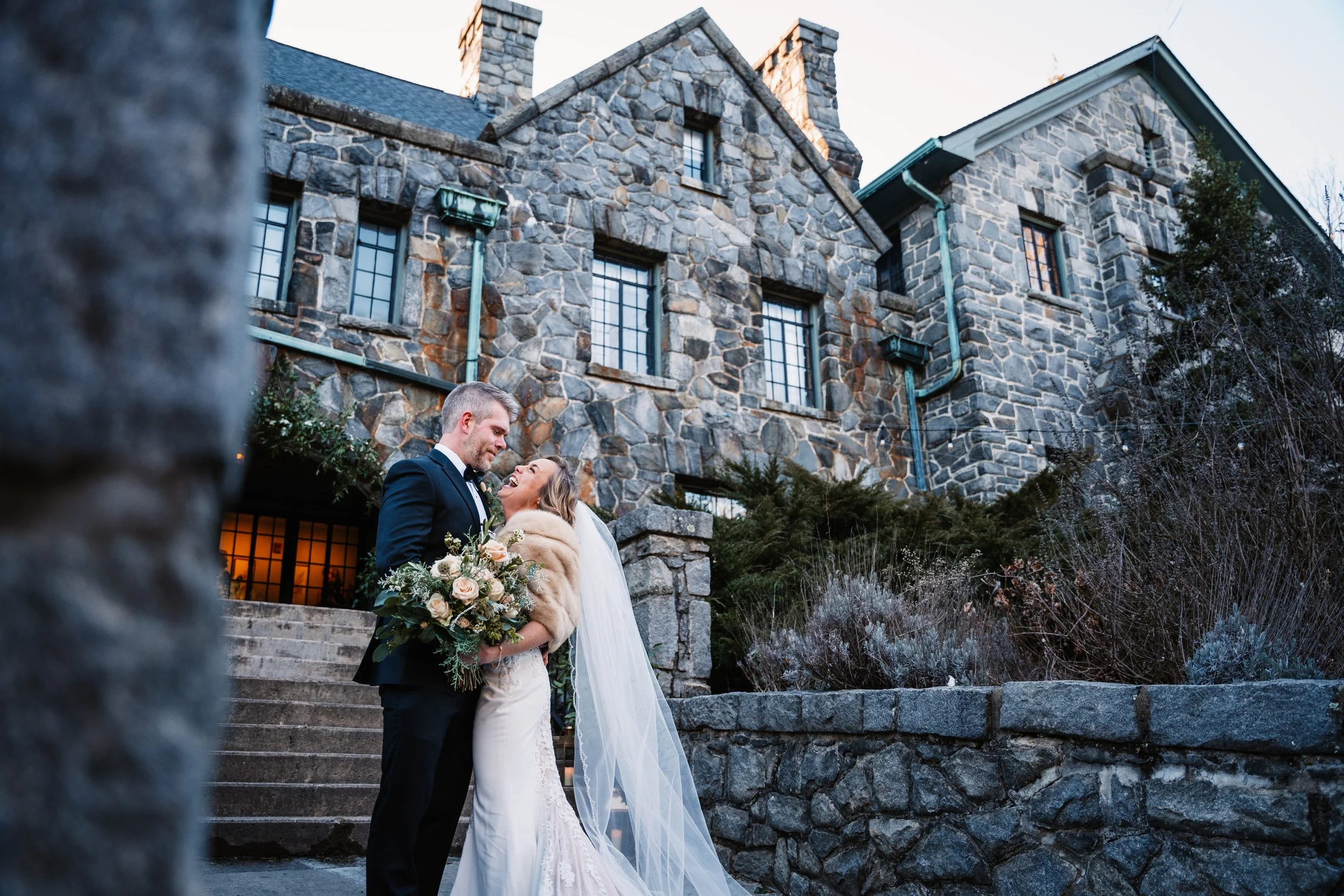 Homewood Wedding in Asheville | Winter Castle Wedding | Beth + Lane