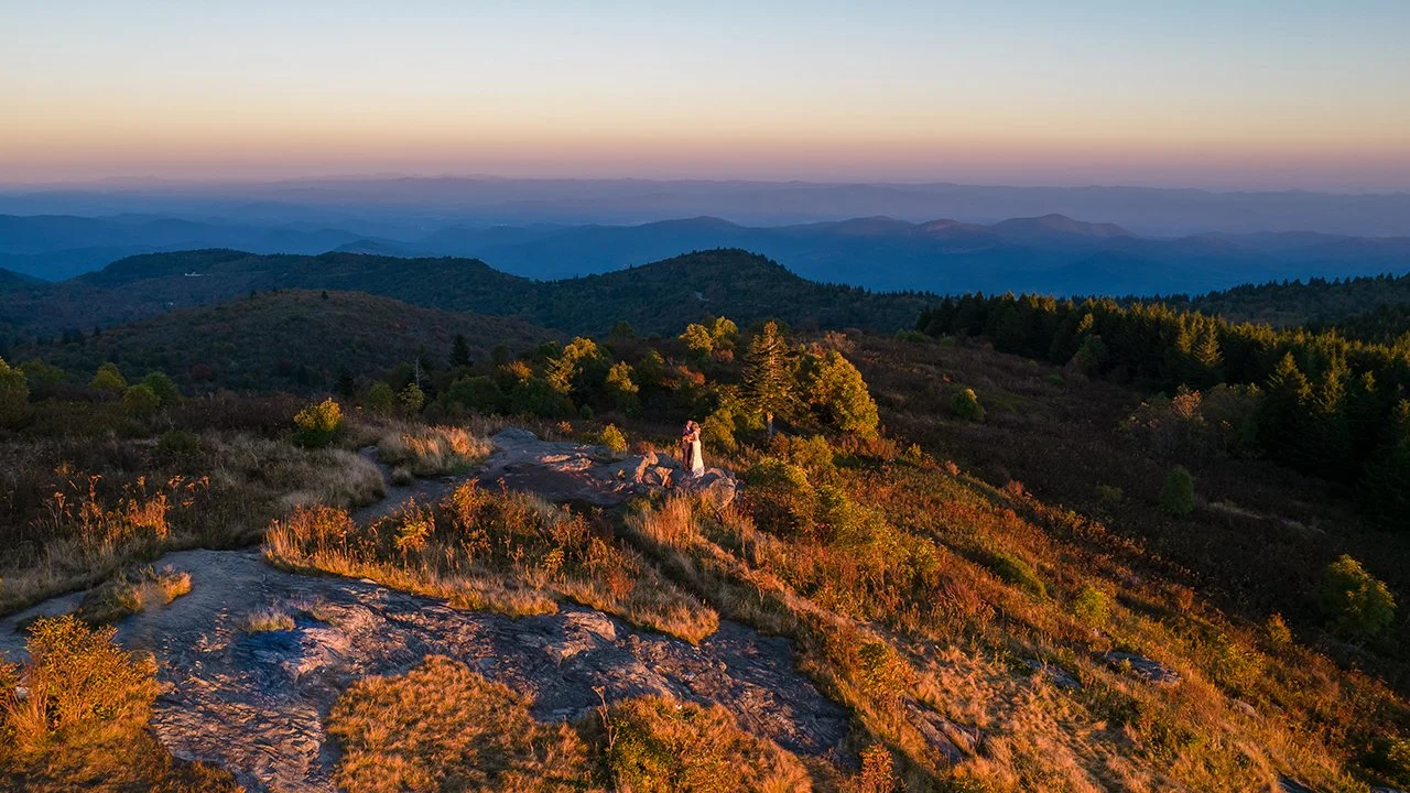 Black Balsam Knob Elopement | Rachel + Andrew