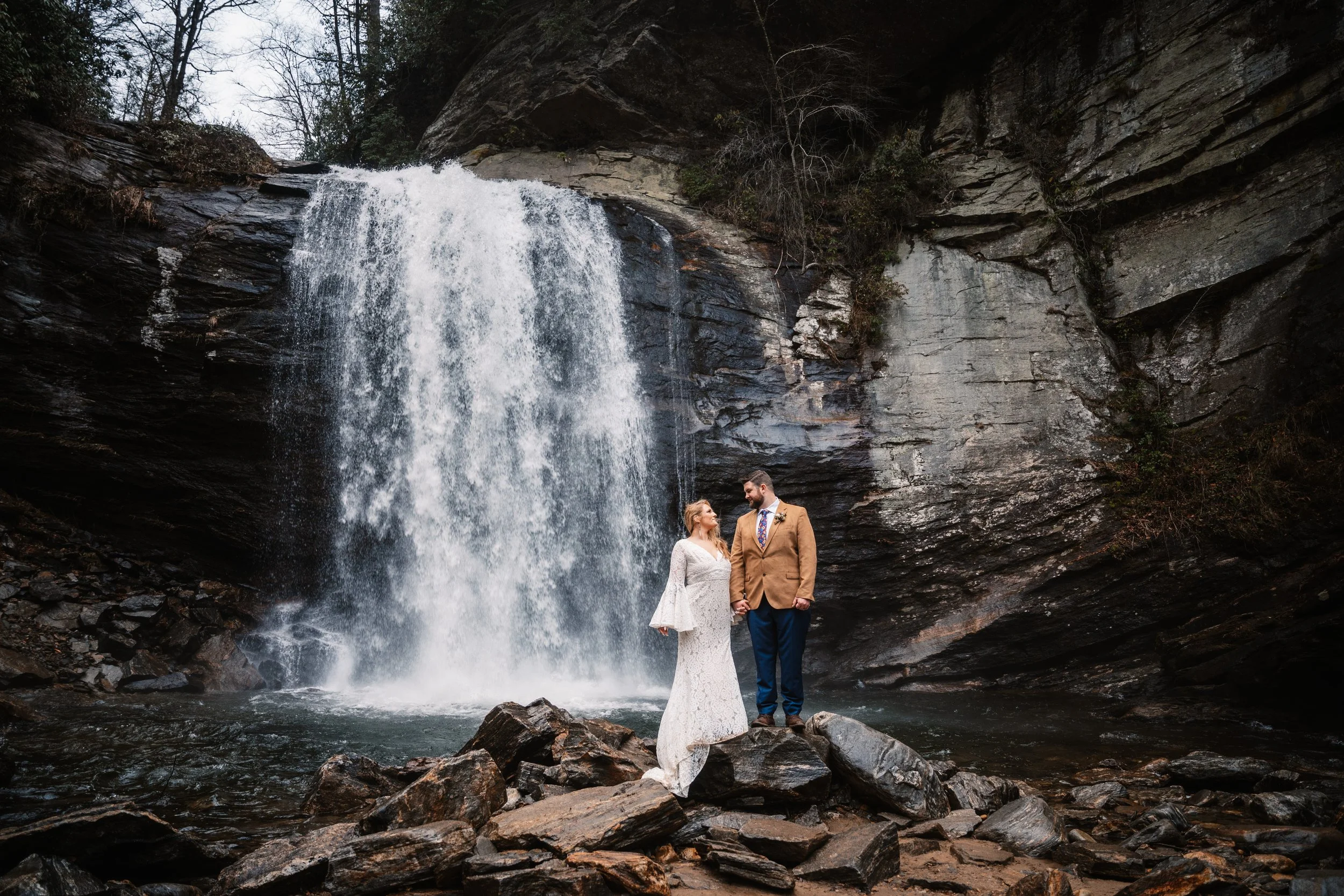 Asheville Waterfall Wedding | Legacy + Legend | Harmony + Thomas