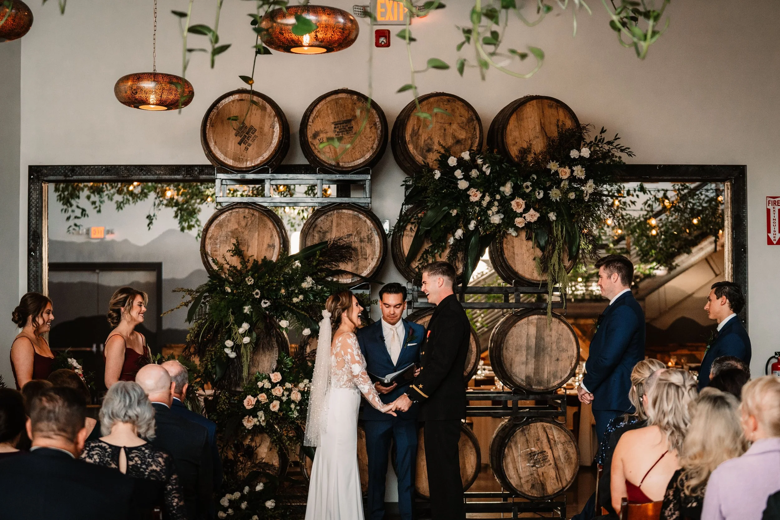 Highland Brewing Wedding | Military Wedding | Lexi + Nick