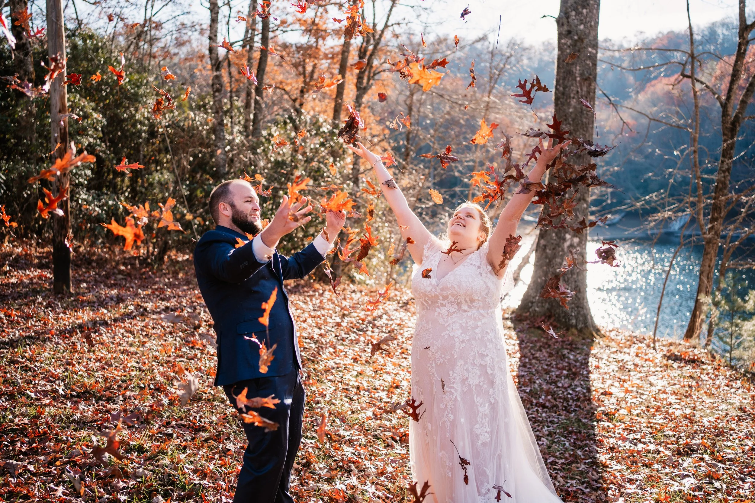 November Elopement at Nantahala Weddings | Mary + Harrison