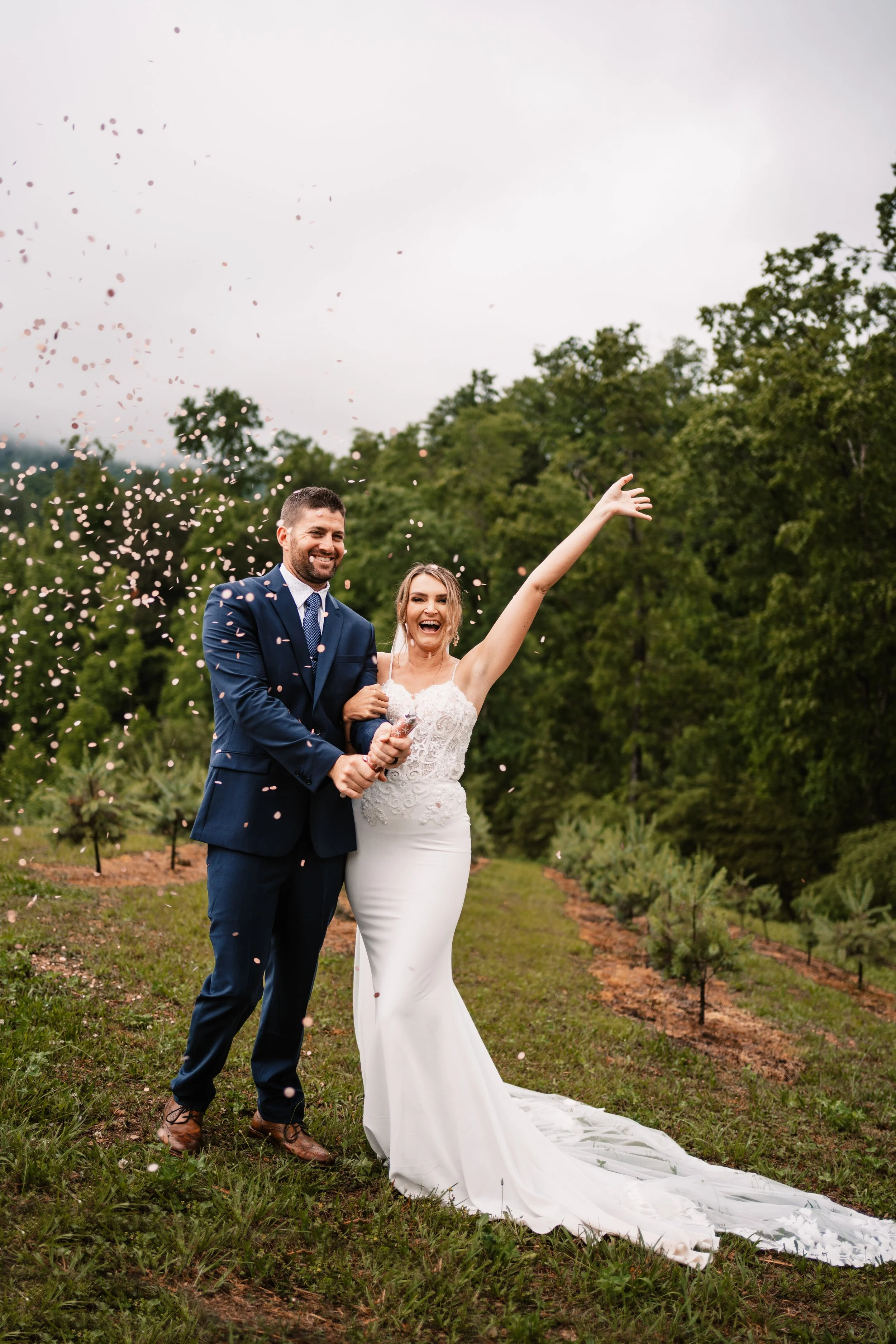 Rainy Day Elopement in Gatlinburg, TN | Jill + Jake