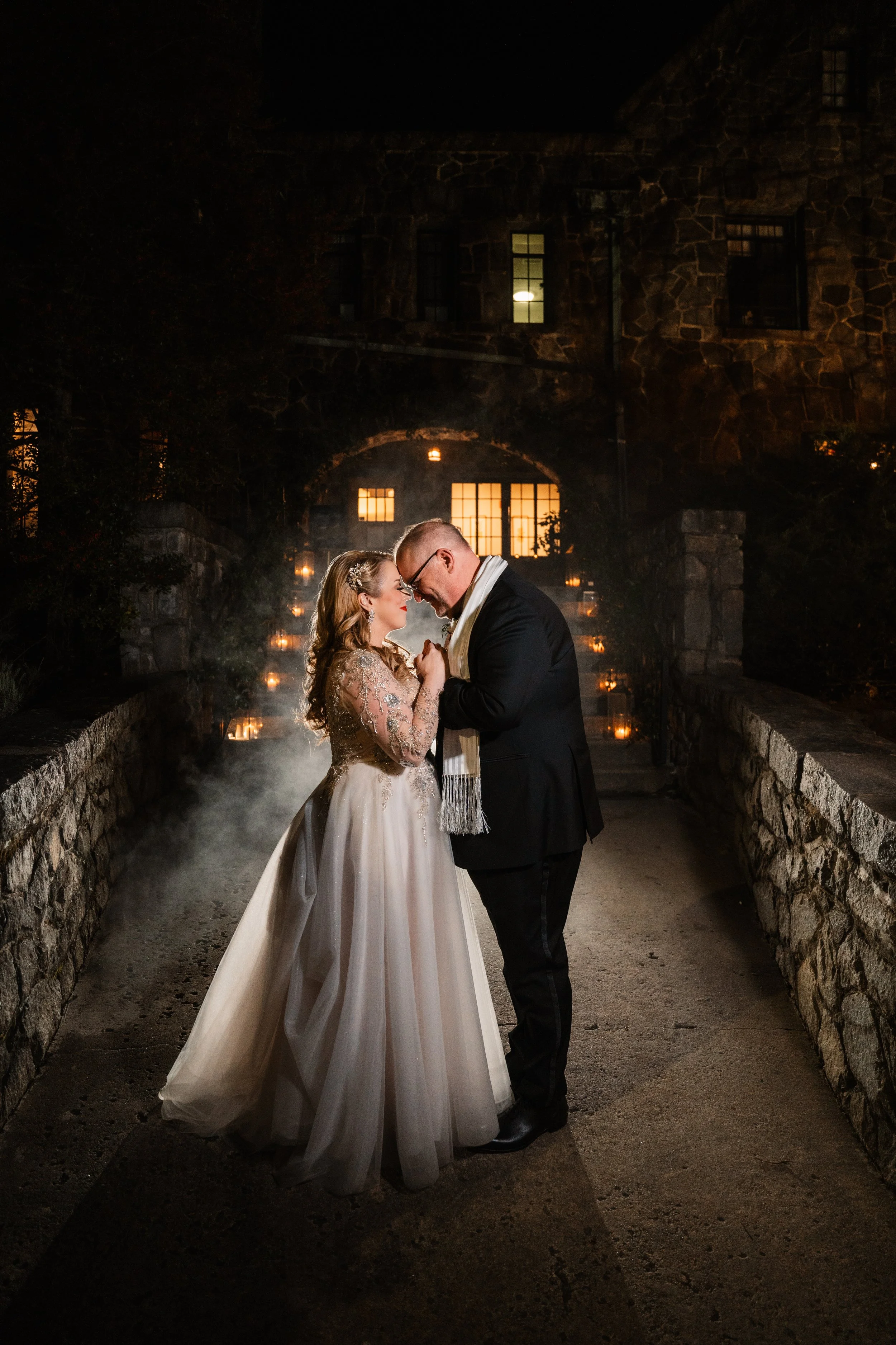 Romantic Winter Wedding at Homewood in Asheville, NC | Loren + Curt