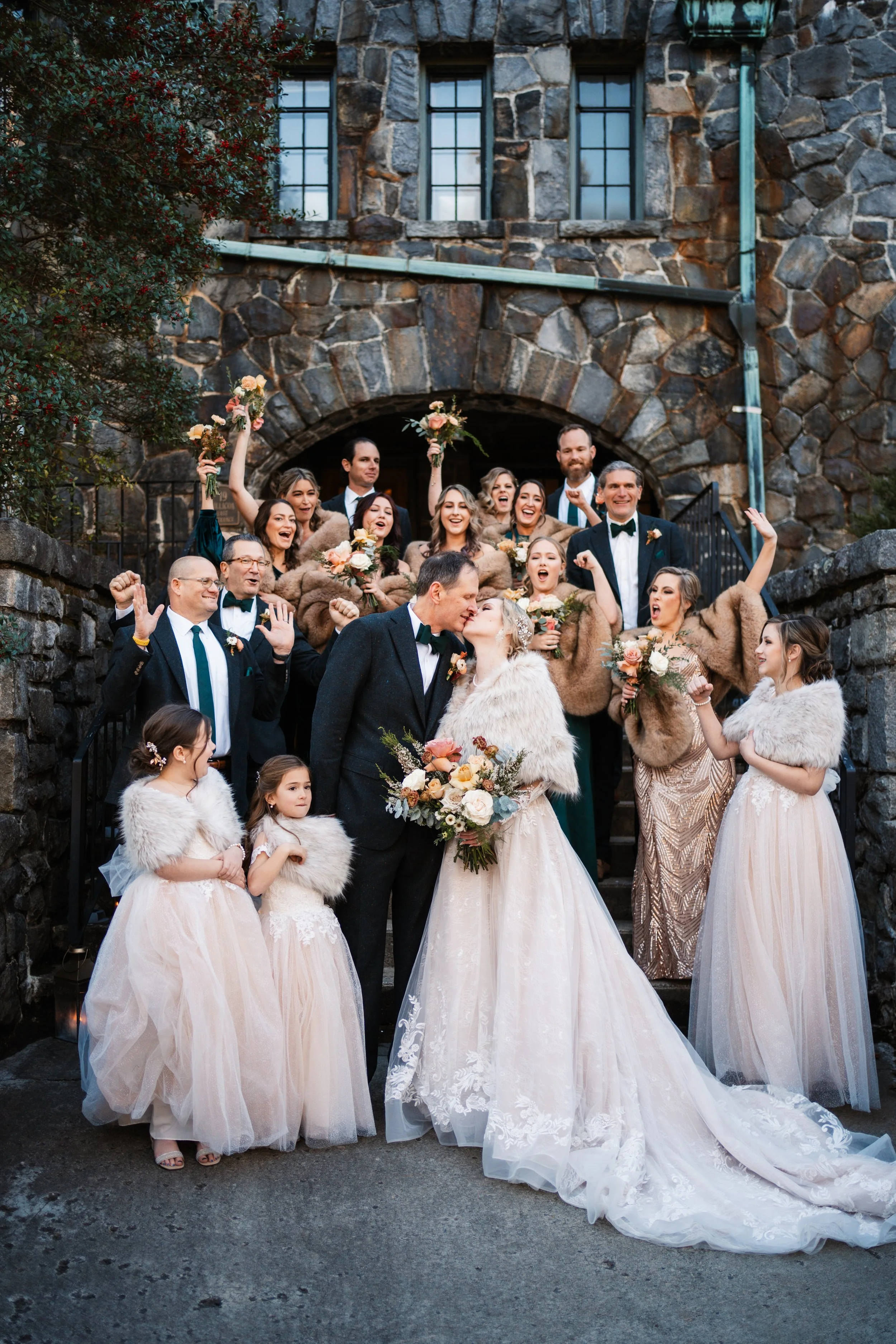 Winter Homewood Wedding in Asheville, NC | Ellie + Matthew