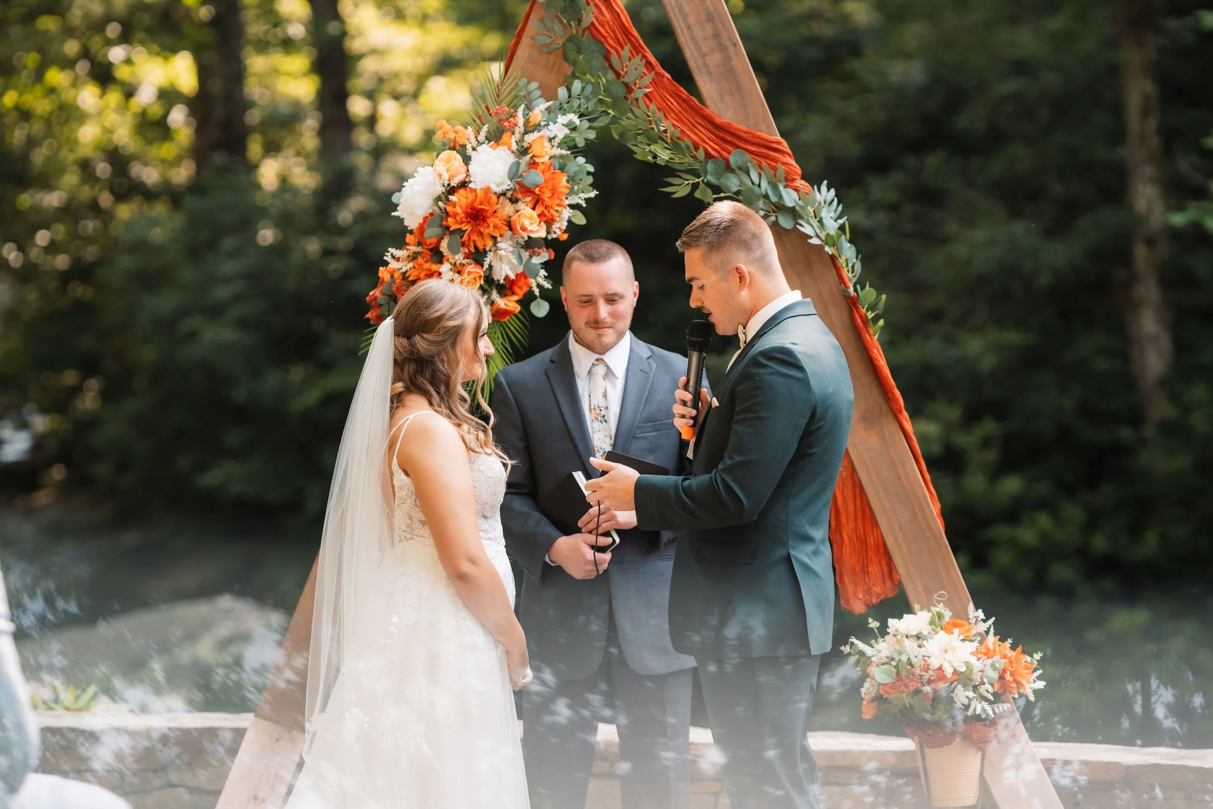 Diamond Falls Preserve Wedding | Courtney + Jarrett