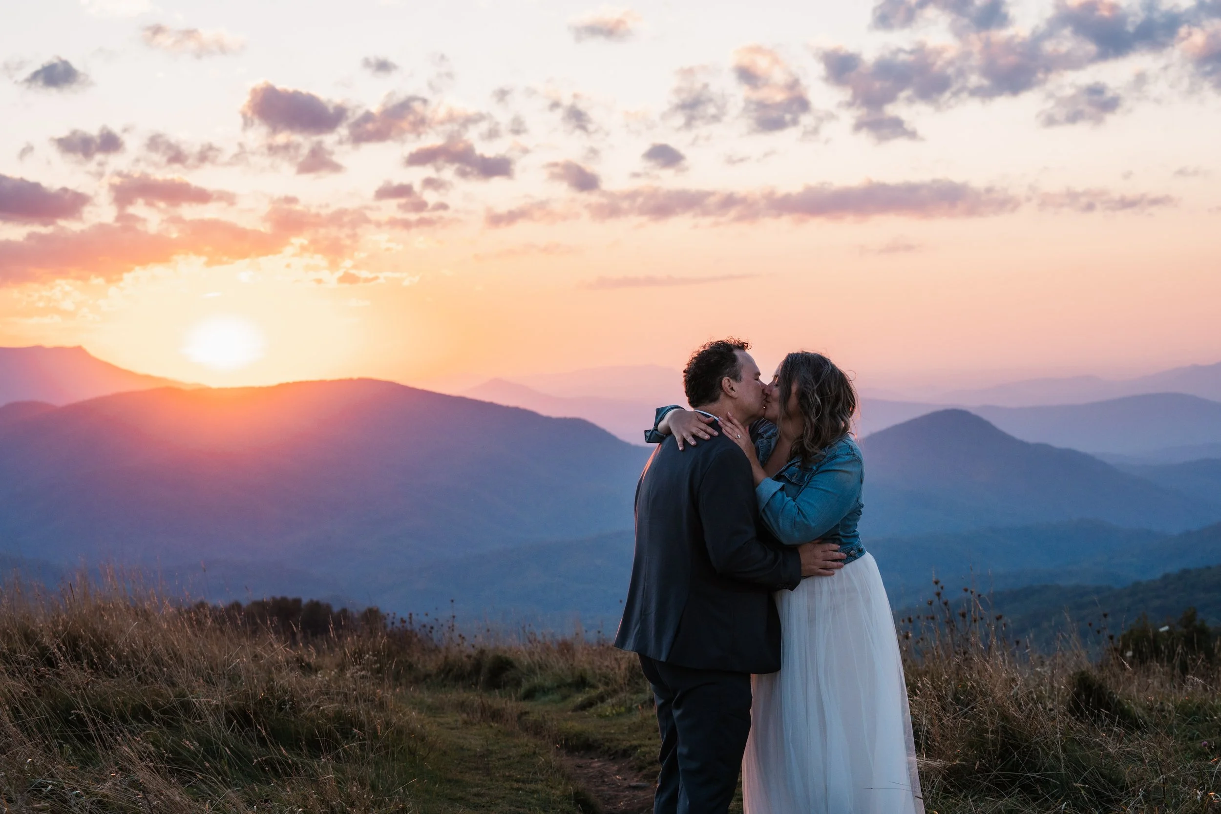 Sunset Elopement Film at Max Patch | Gretchen + Joseph