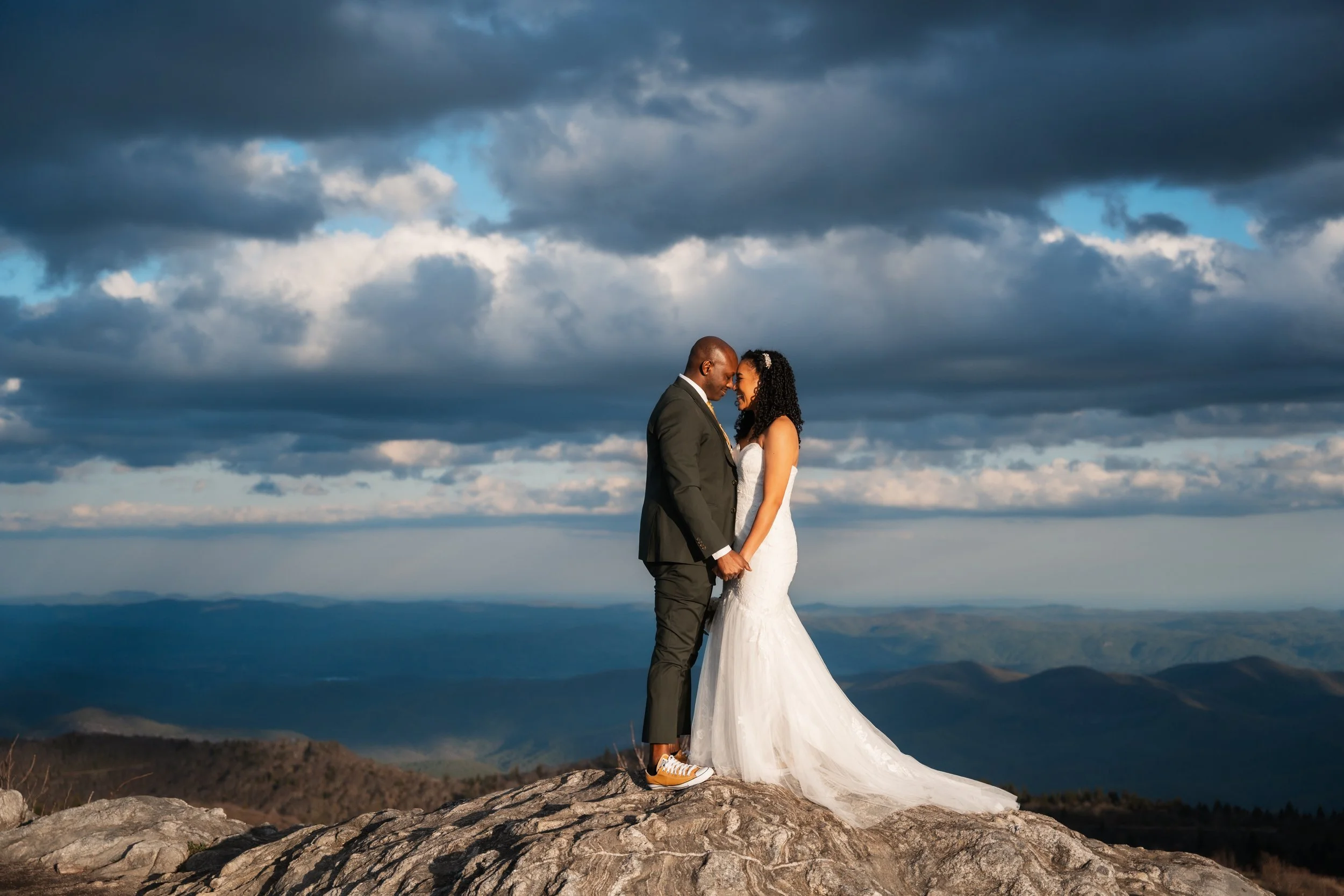 Beautiful Elopement at Black Balsam Knob | Corenthia + Keith