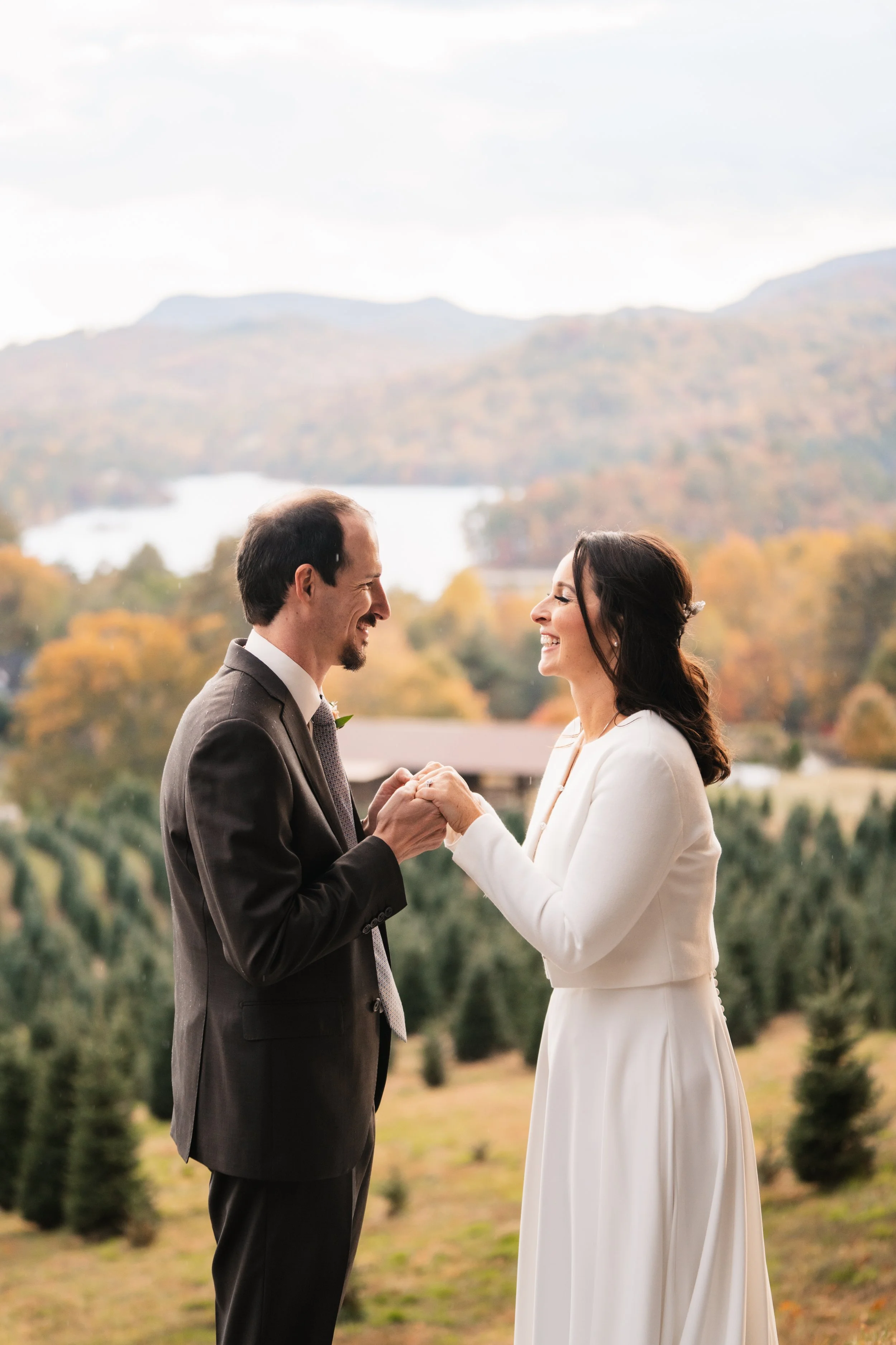 Fall Wedding at Chimney Pond Farm | Agnieszka + Paul