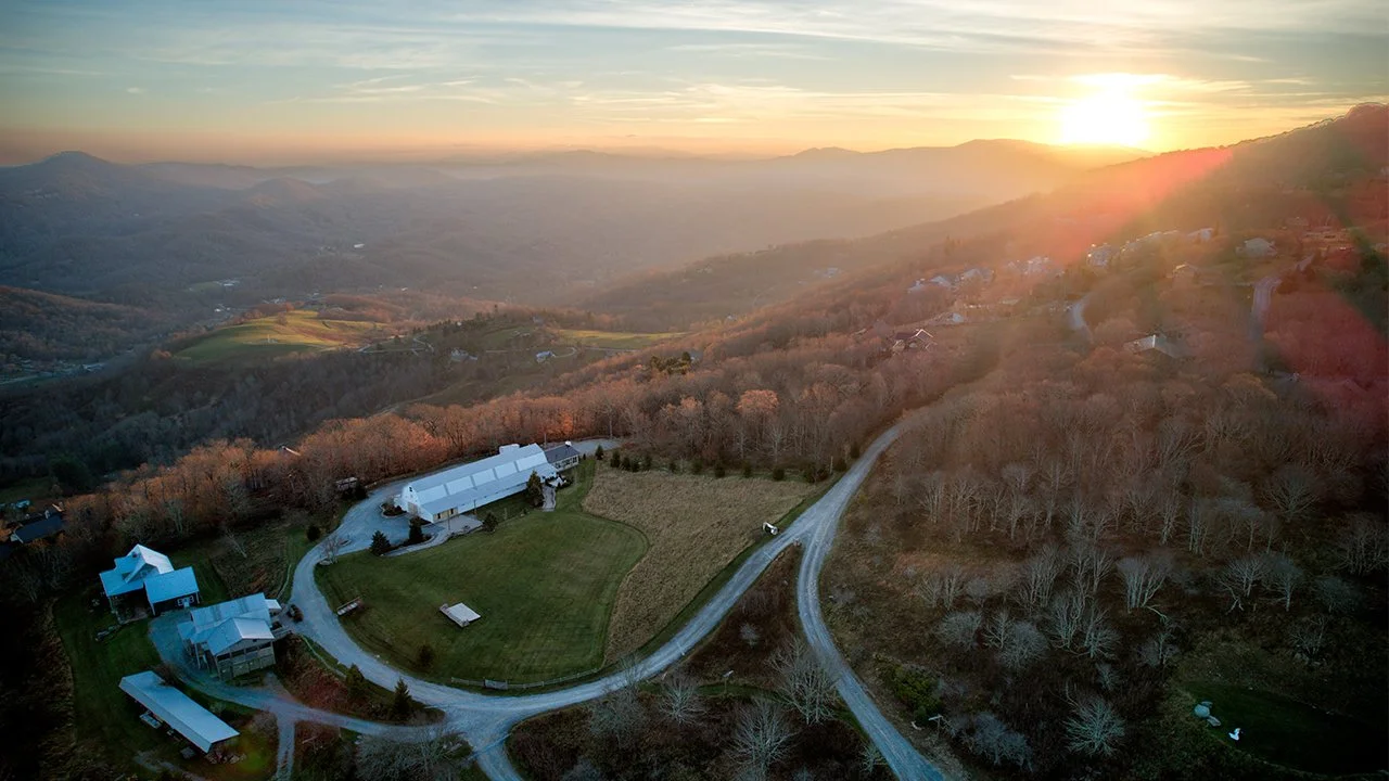 Overlook Barn Elopement in Banner Elk, NC | Hallie + Asa
