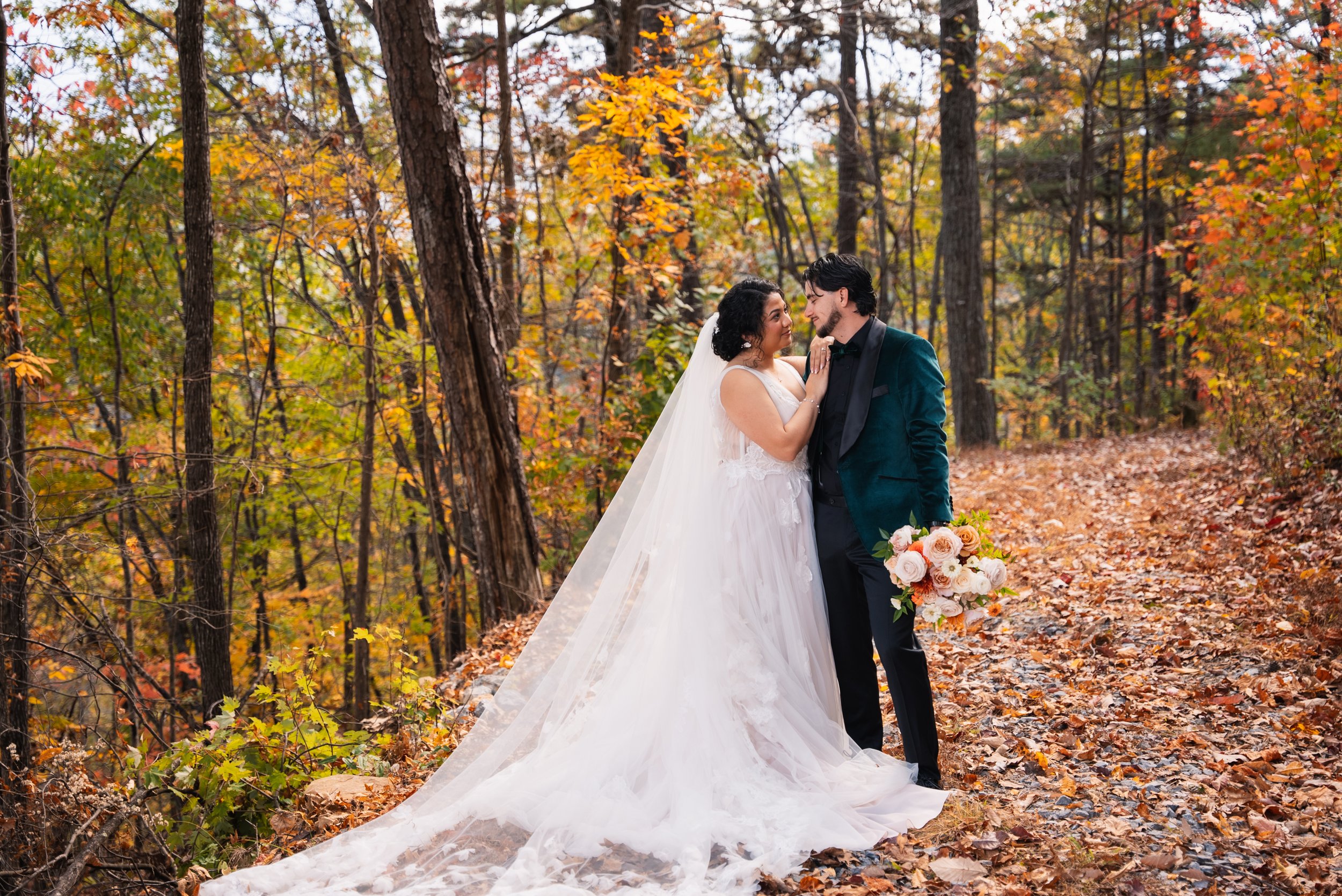 Fall Wedding at the Trillium in Sevierville, TN | Stephanie + Mike