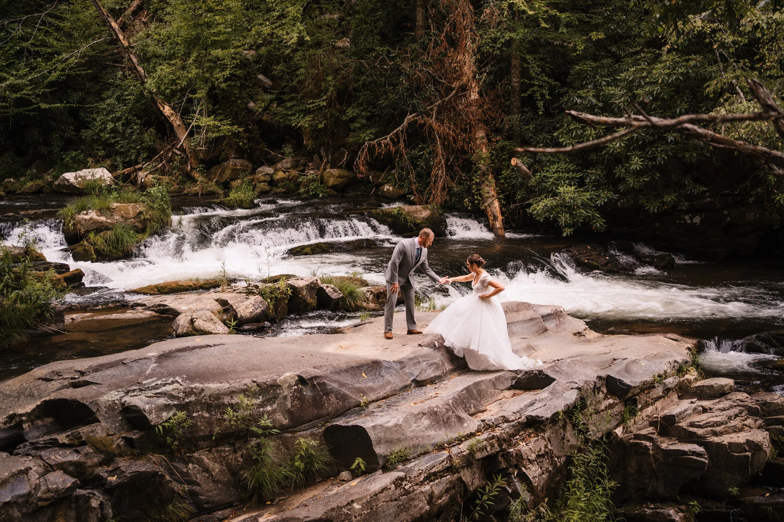 Summer Wedding Video at Nantahala Weddings and Events