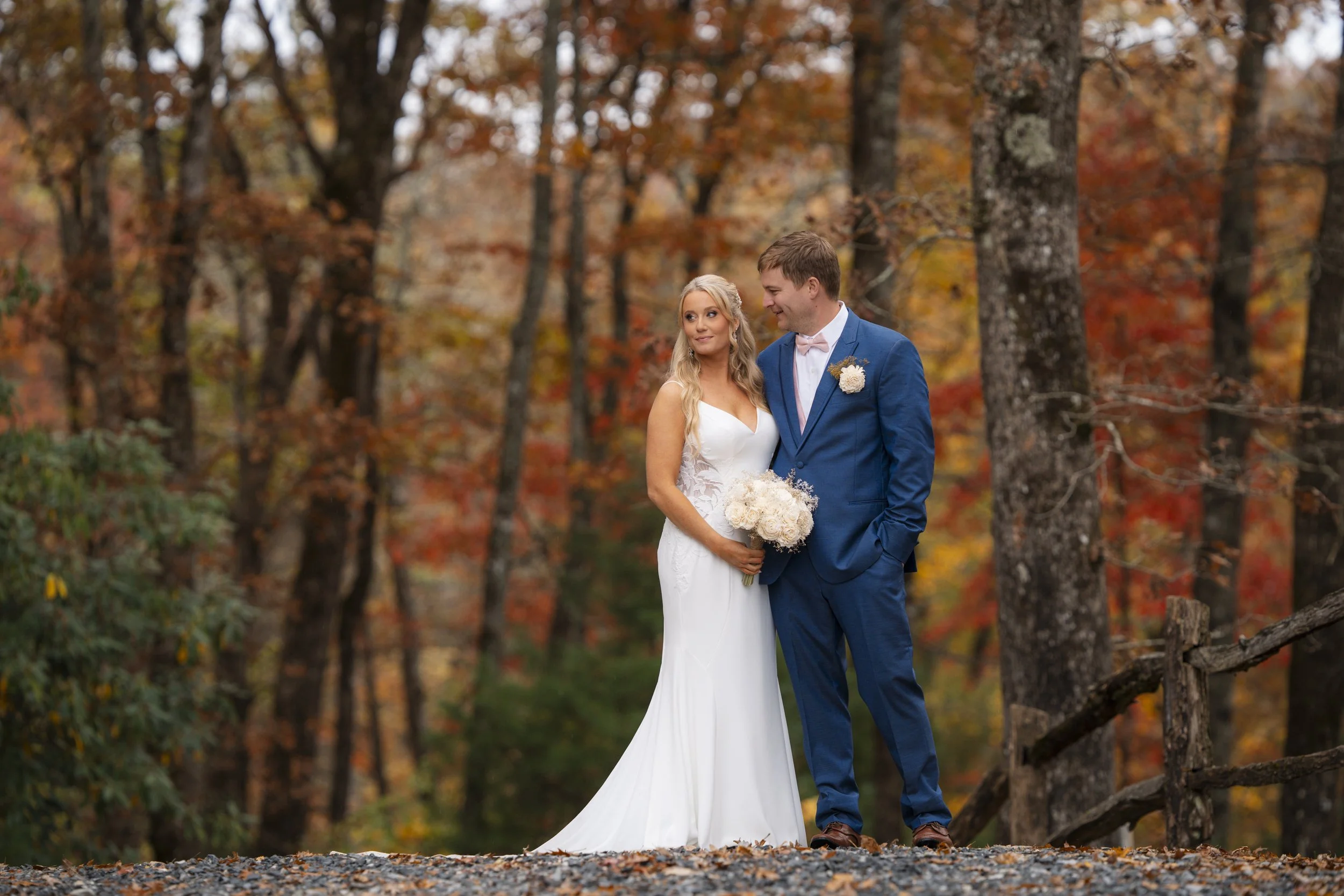 October Wedding at Nantahala Wedding and Events