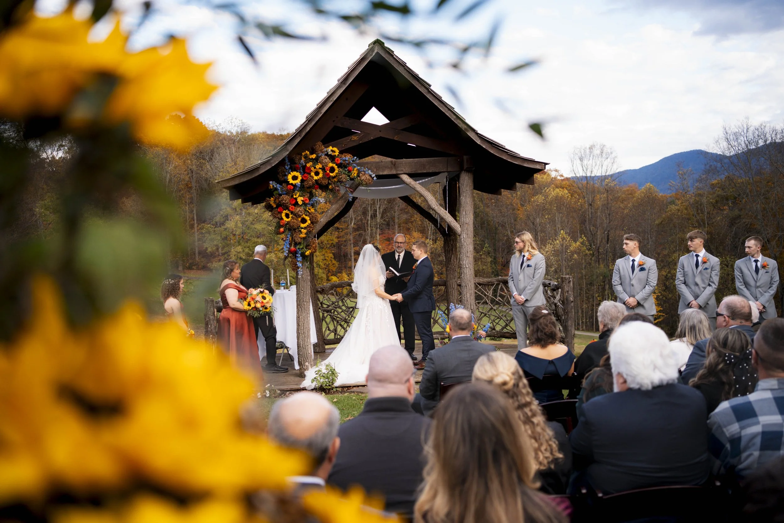 November Wedding at Laurel Ridge Country Club