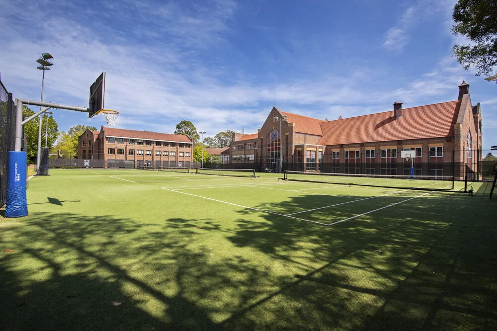 Knox Grammar School, Carpark &amp; Tennis Courts