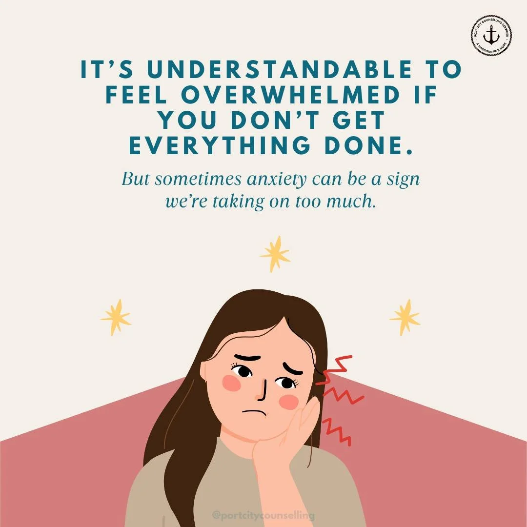Anxiety isn&rsquo;t always about what&rsquo;s wrong &mdash; sometimes, it&rsquo;s about doing too much right&hellip; too often, without rest. We tend to glorify being busy and doing things ourselves. But here&rsquo;s the truth: you aren't built to go