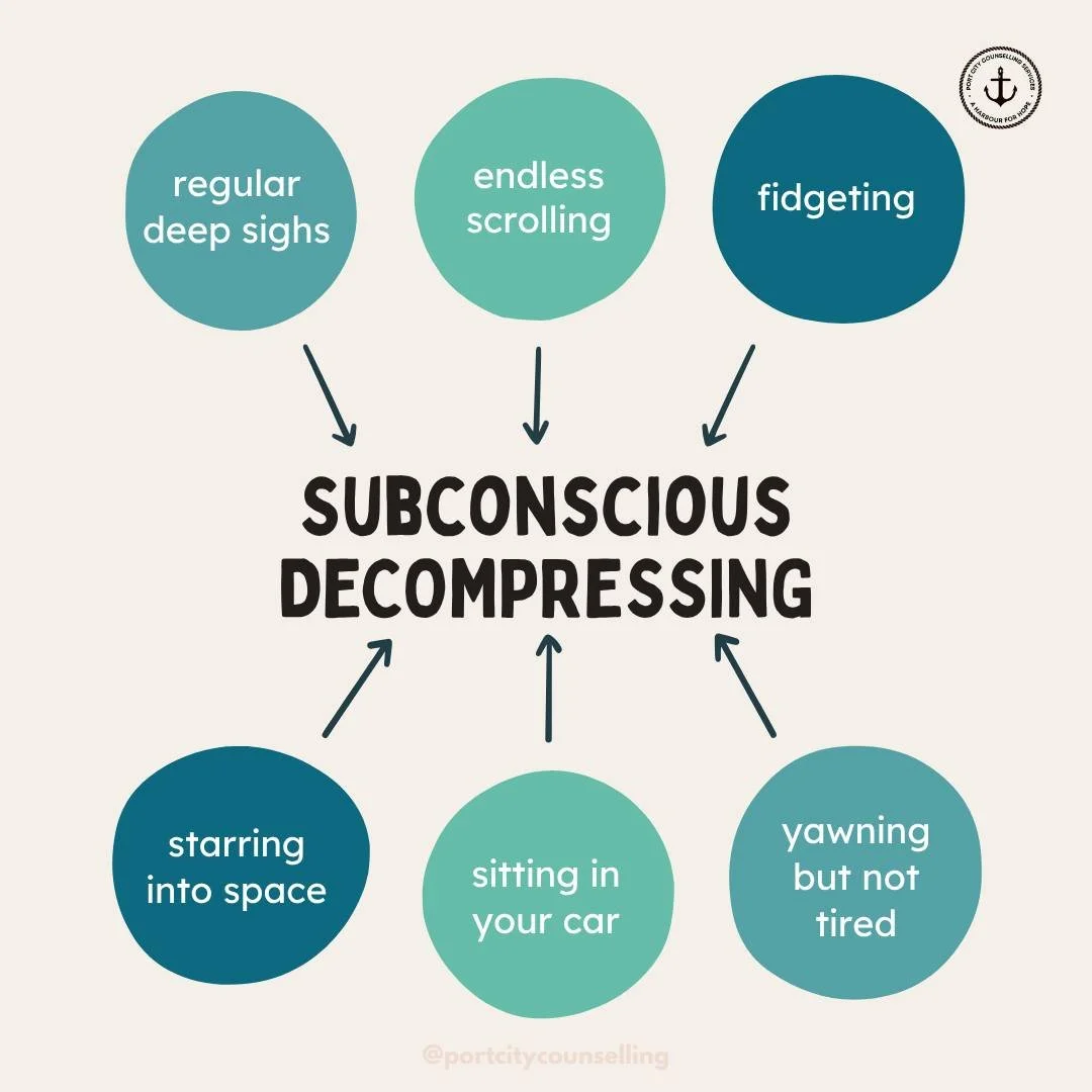 Not all coping behaviour is conscious. Sometimes our bodies give us signs that our nervous system is in overdrive. Your subconscious is always trying to protect you - even in small, quiet ways.
 
A lot of &ldquo;random&rdquo; habits are actually nerv
