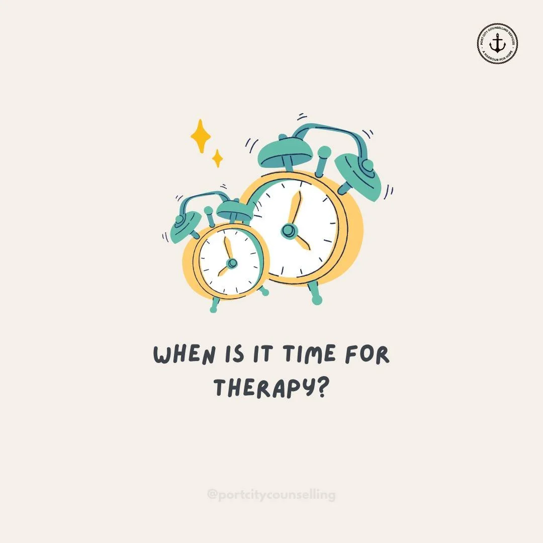 Short answer: you don&rsquo;t need to be falling apart to start!

Therapy can be helpful when life feels like &ldquo;too much&rdquo; for too long. When you&rsquo;re tired in a way sleep doesn&rsquo;t fix. When your mood feels off, your motivation is 