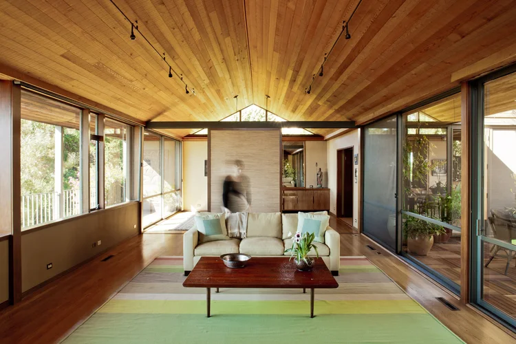 Southampton residence in natural light