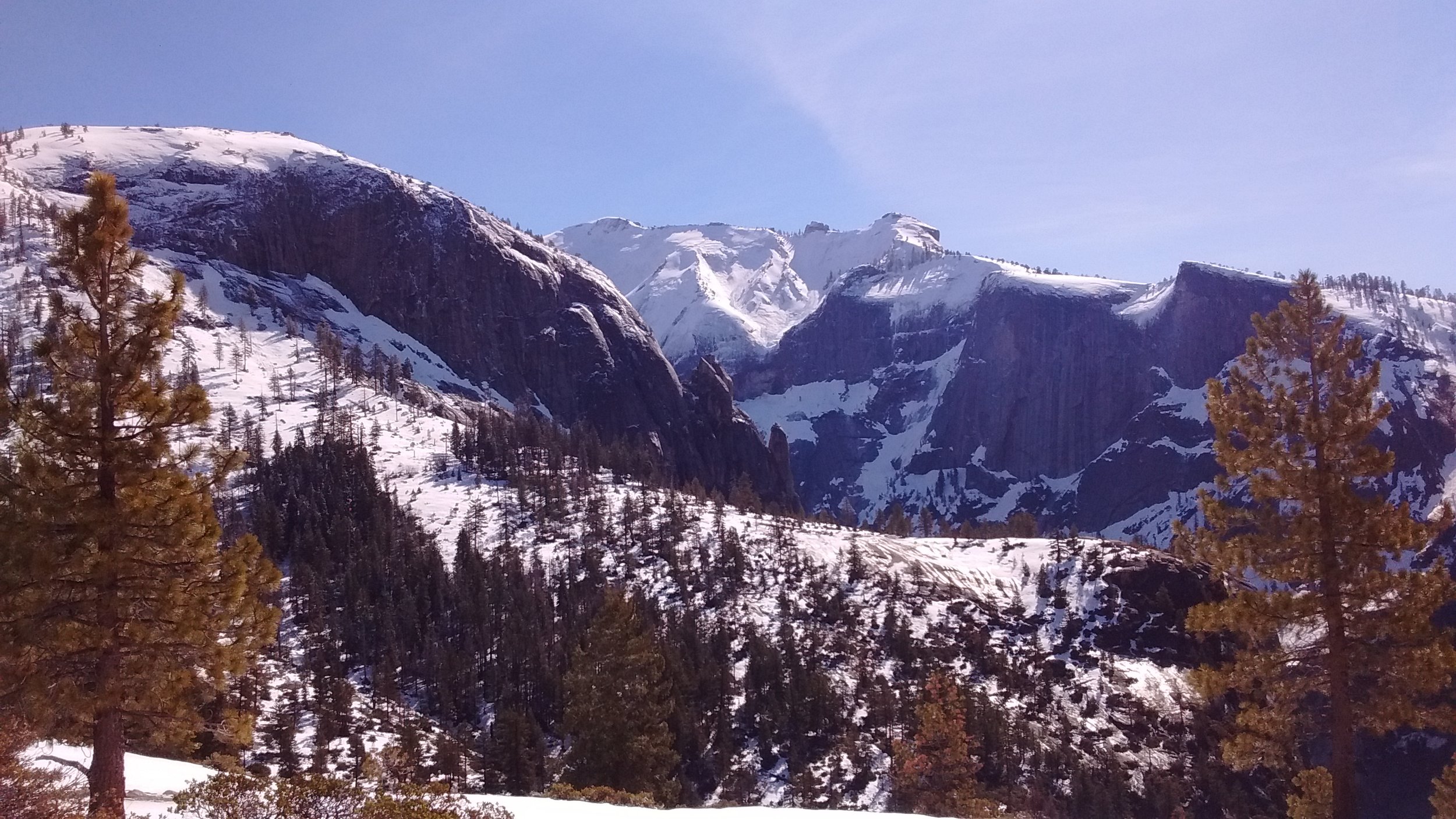 Snow filled Yosemite