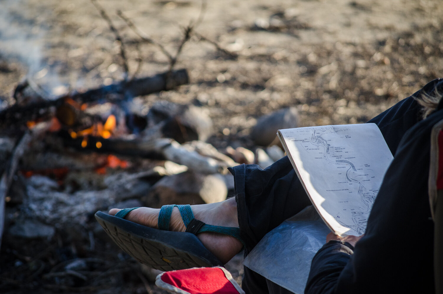 Studying the river map