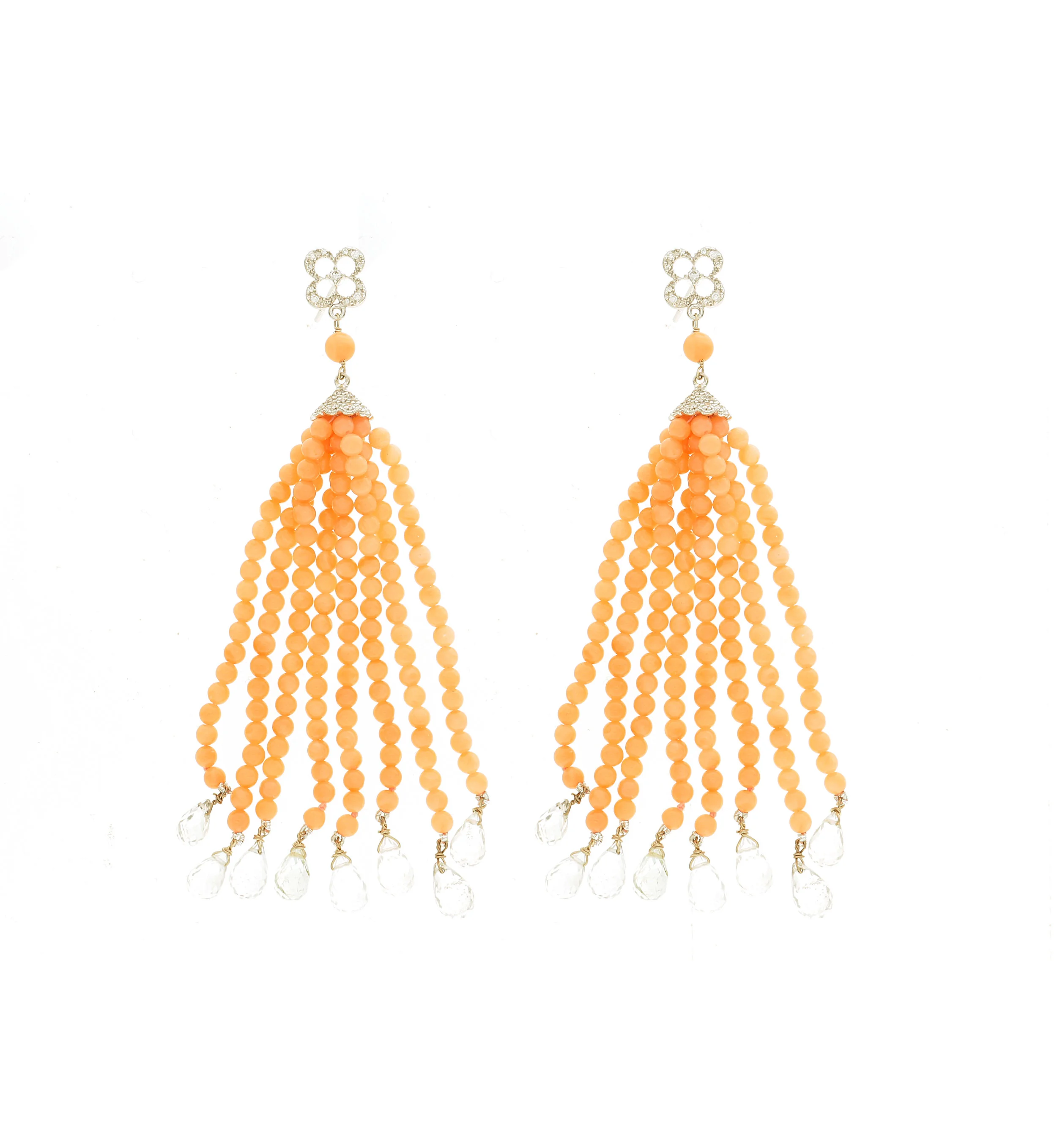 Florence Coral Earring