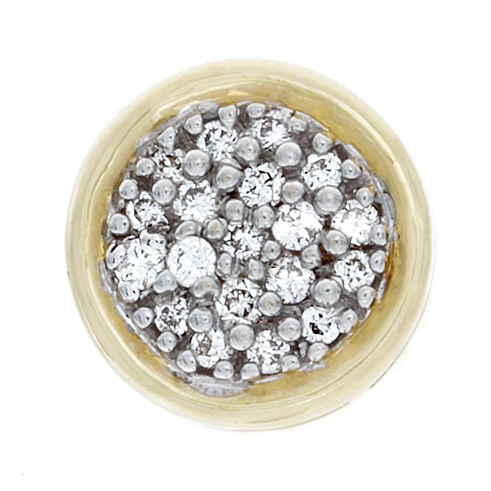 18k YG Diamond Cellita Earrings