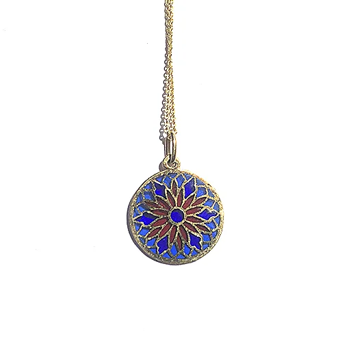French Vitrage Style Pendant