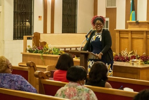 Katherine Beneby II speaking