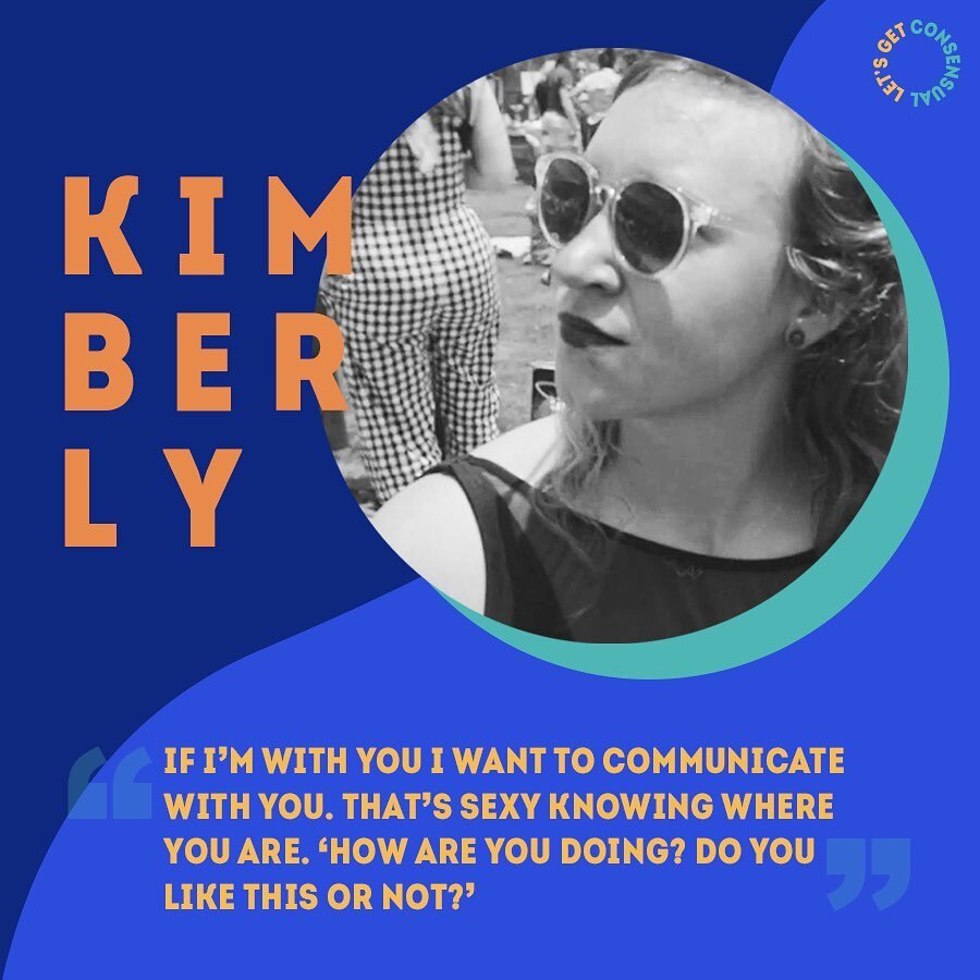 We couldn&rsquo;t agree more Kimberly, talking about boundaries leads to a better sex life. #consentissexy #letsgetconsensual