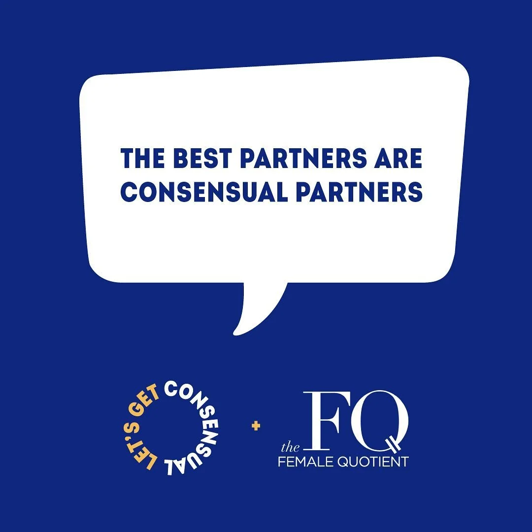 We&rsquo;re excited to announce we&rsquo;ve partnered with @femalequotient to spread consent awareness at their lounge located @thesugarfactory. We&rsquo;re honored to work with an organization dedicated to creating an equal and safe workplace enviro