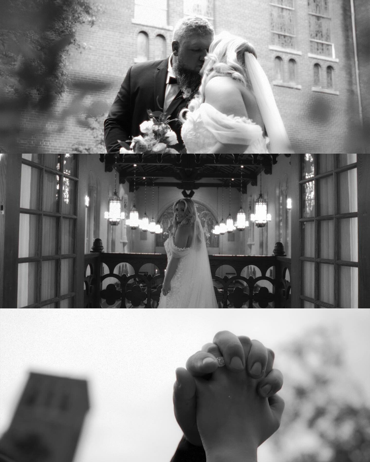 Traditionally we haven&rsquo;t played with Black and White too much, but we were thrilled with how these shots for M+T turned out! We can&rsquo;t wait to share more from their day soon! 

#video #film #filmic #wedding #weddingfilm #weddingvideo #detr