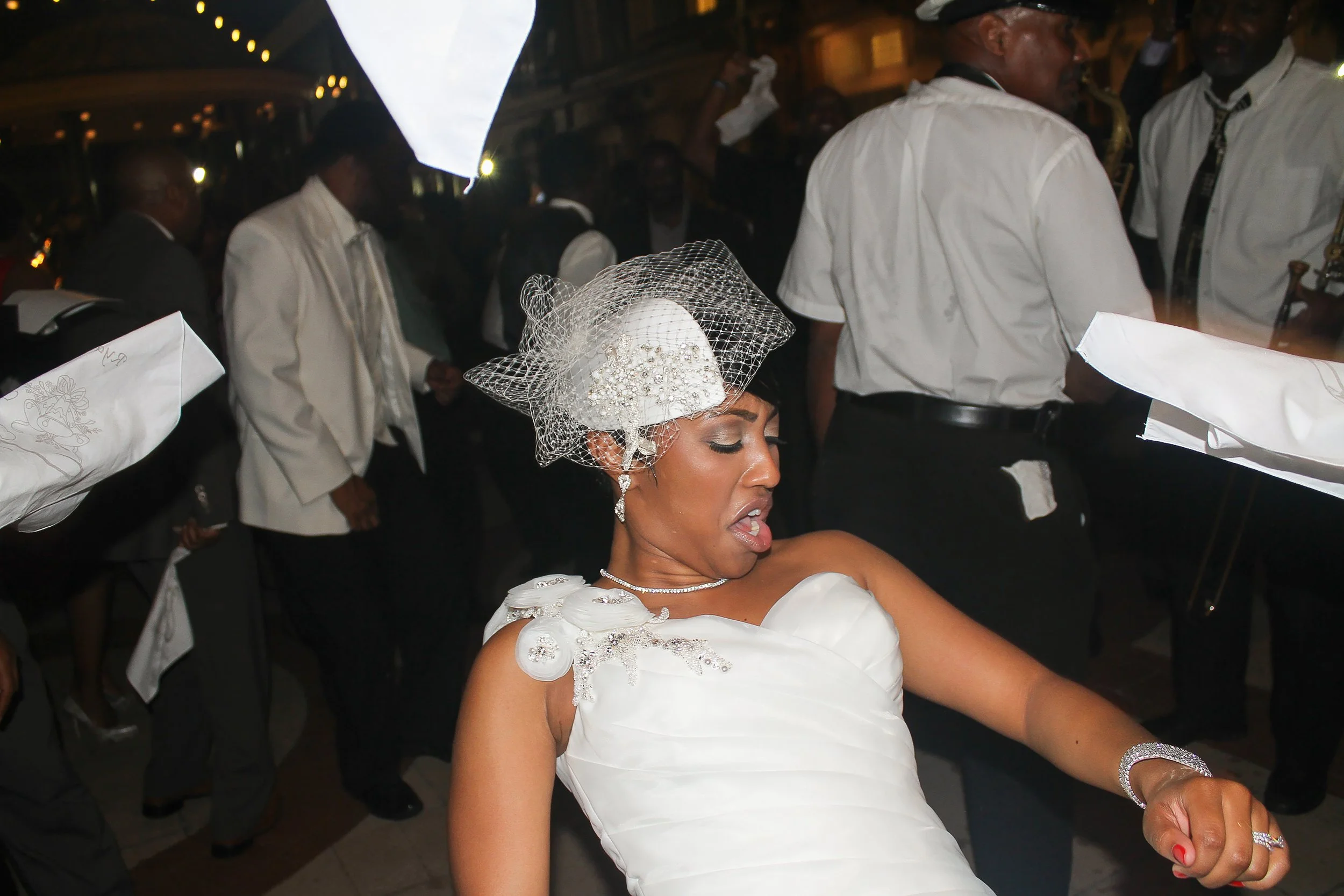 "Second Line Strut" Canvas Print