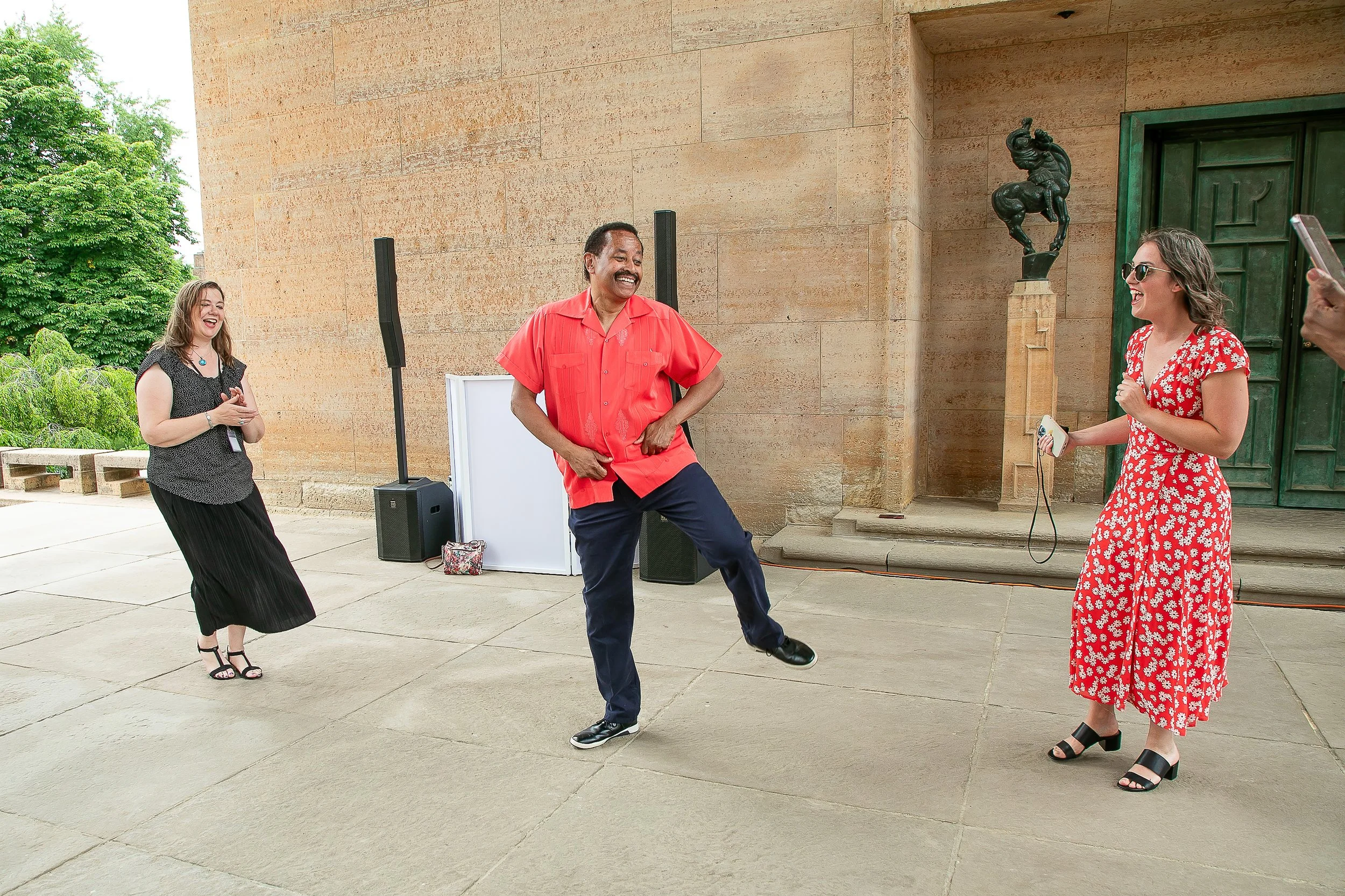 "Get. Down...Boogie-oogie-oogie!" Canvas Print