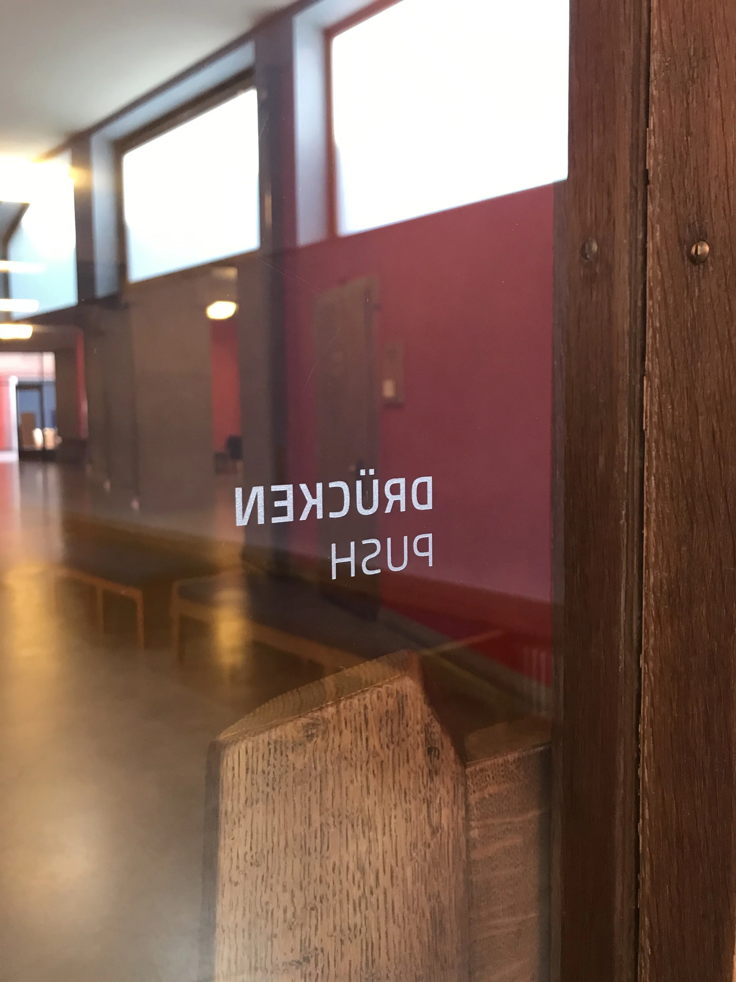 Drücken Glimmer linksbündig