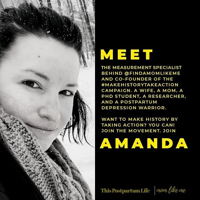 During maternal mental health week we blasted Instagram with our demand for diagnostic criteria for postpartum mental health conditions. So many of you are new to this community as a result, and so we'd like to introduce ourselves and tell you more a