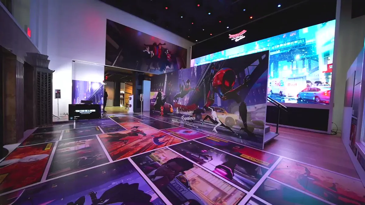 Experience Spider-Man: Into the Spider-Verse at Sony Square NYC