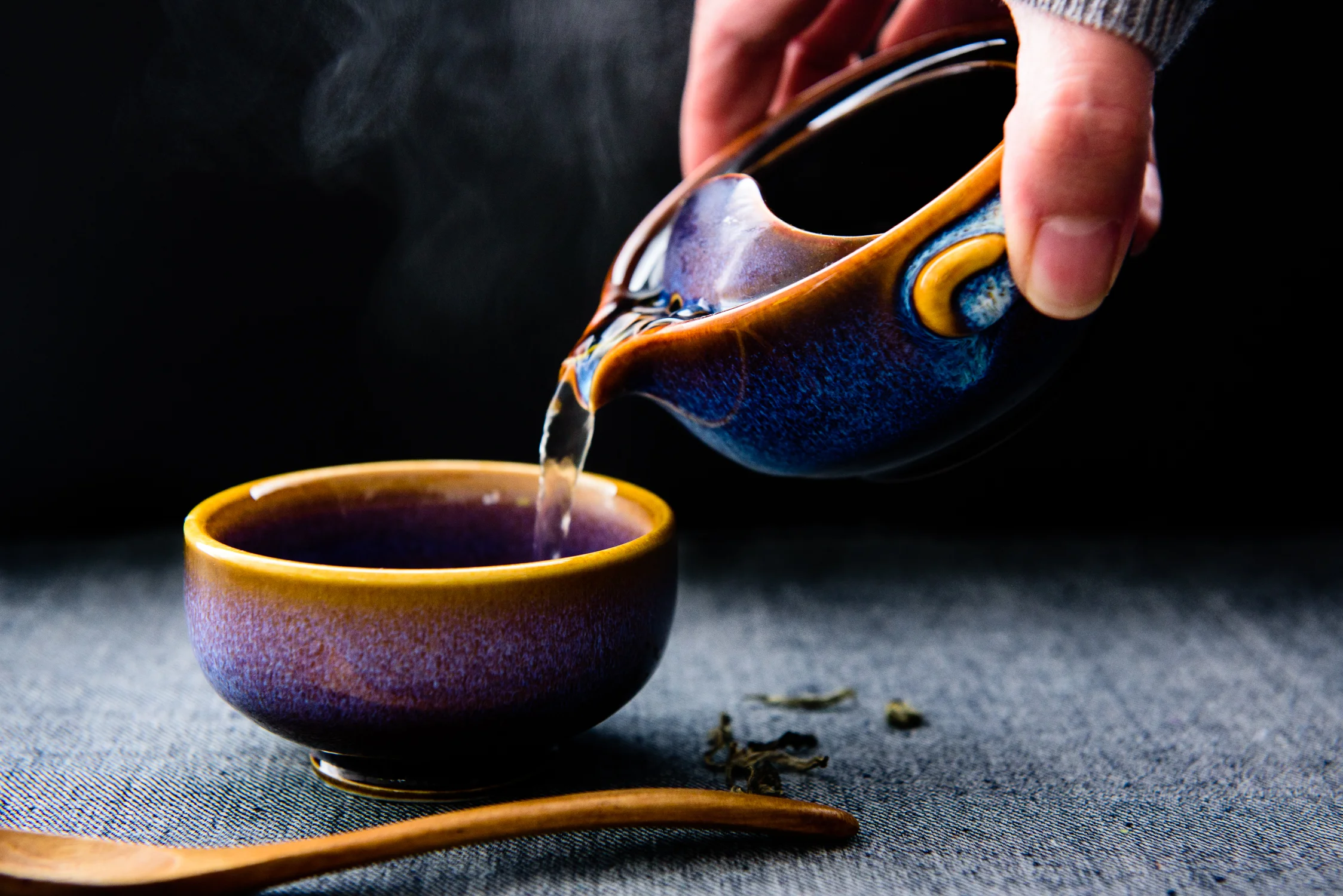 Steaming Hot Tea Cup Sydney Food Photographer